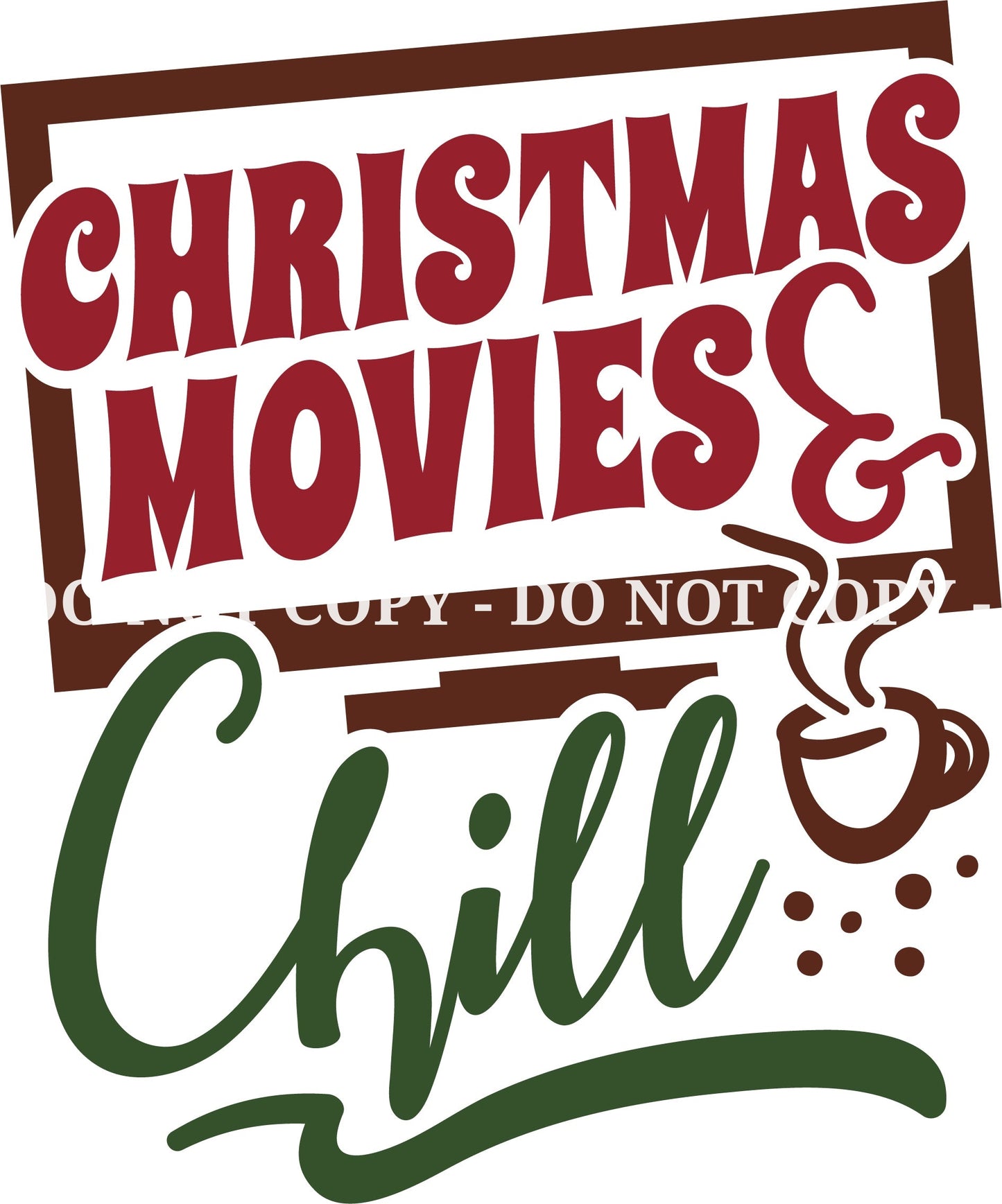 HOT CHOCOLATE- MULTIPLE VARIATIONS - DECALS