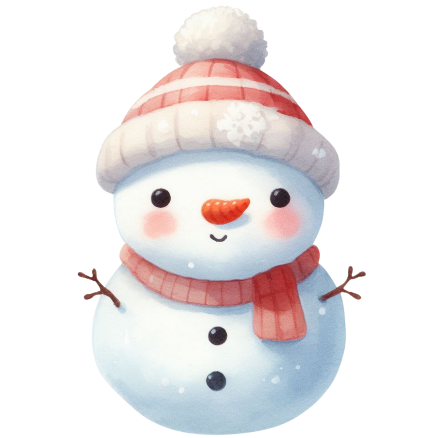 CUTE SNOWMEN - Decals