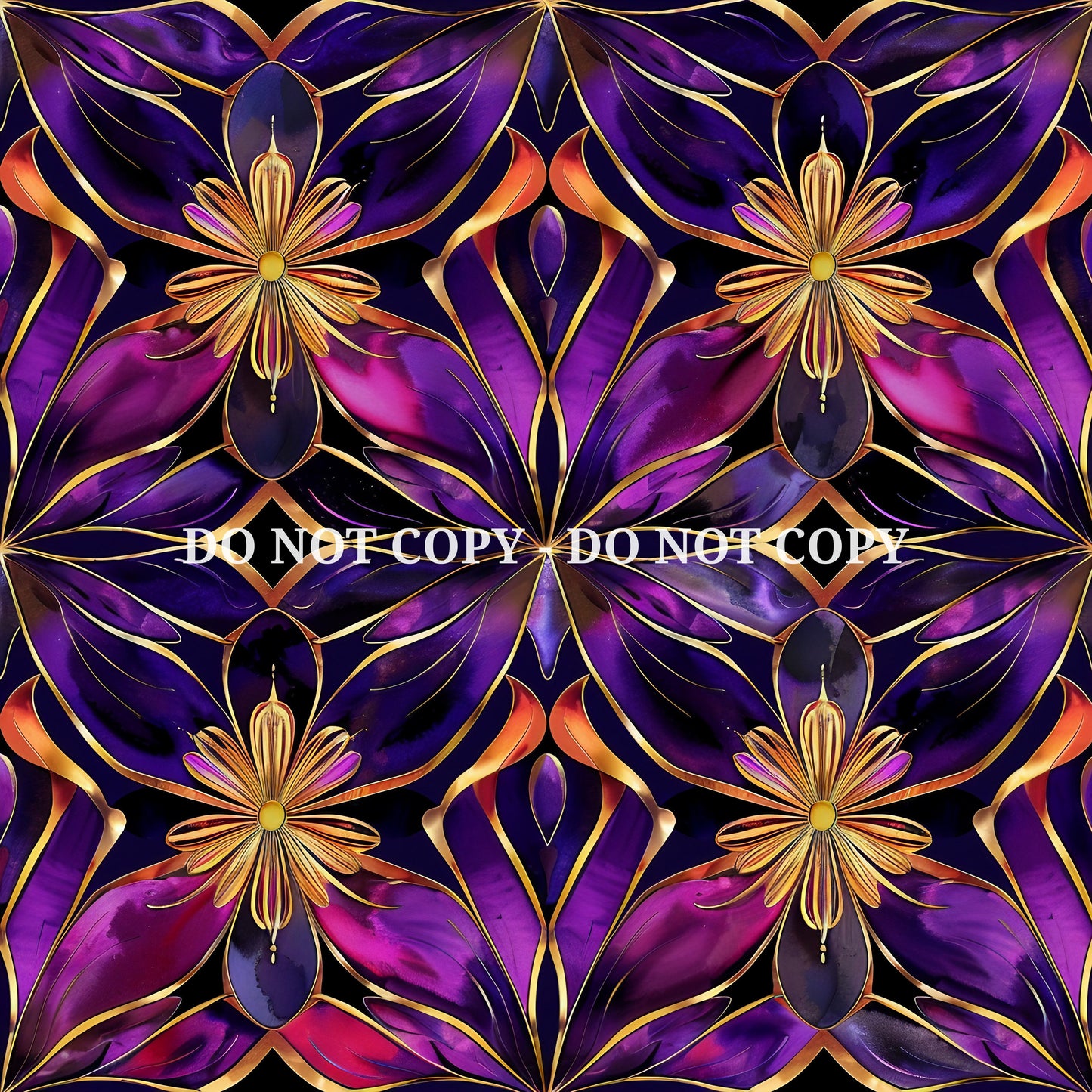 VIOLET ART DECO VINYL - MULTIPLE VARIATIONS