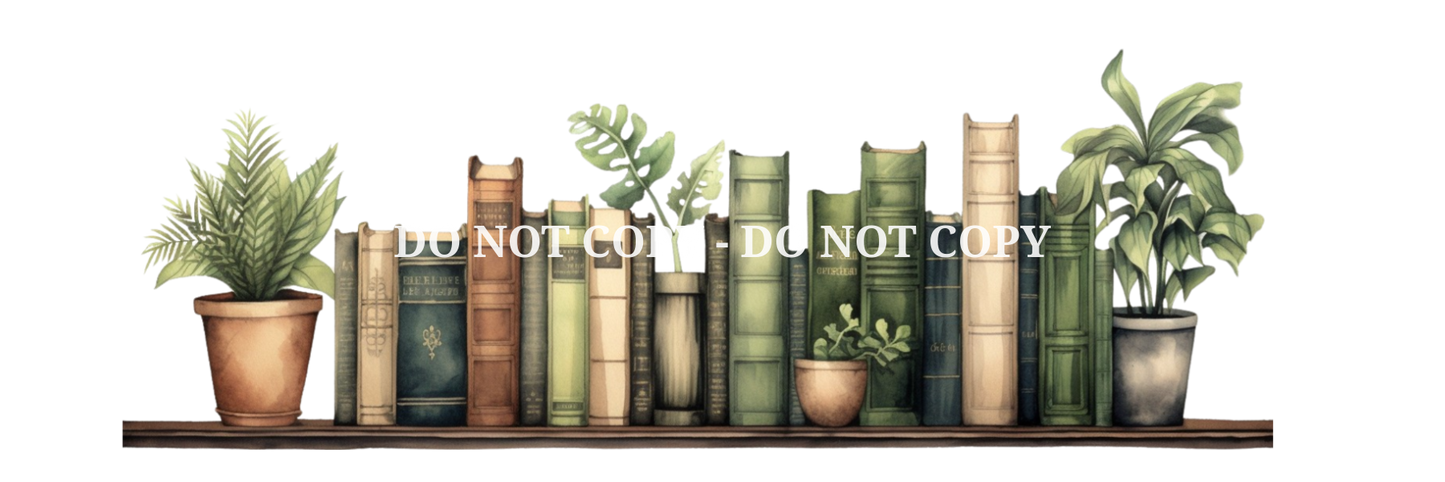 BOOK BORDERS - Decals