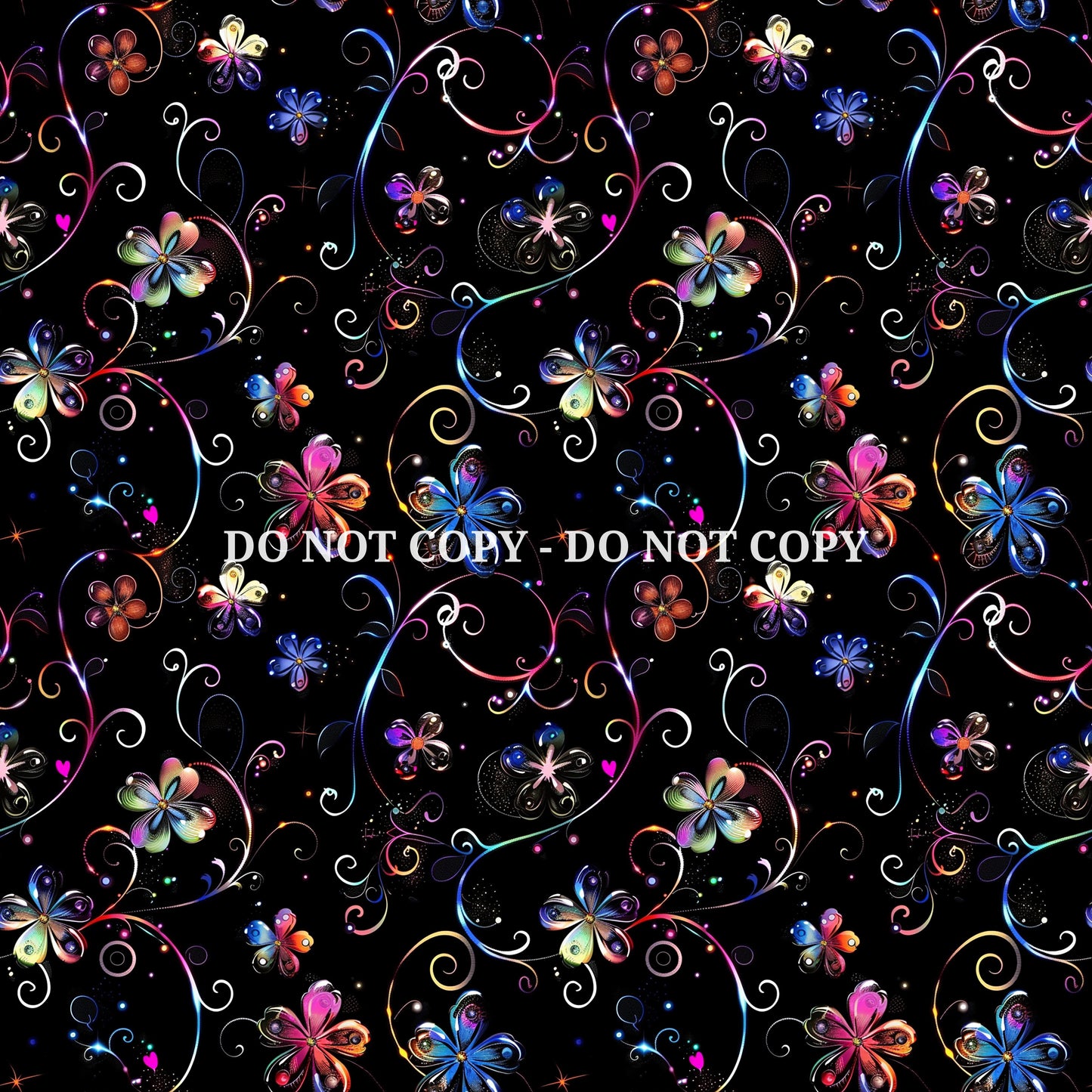 IRIDESCENT FLOWERS VINYL - MULTIPLE VARIATIONS