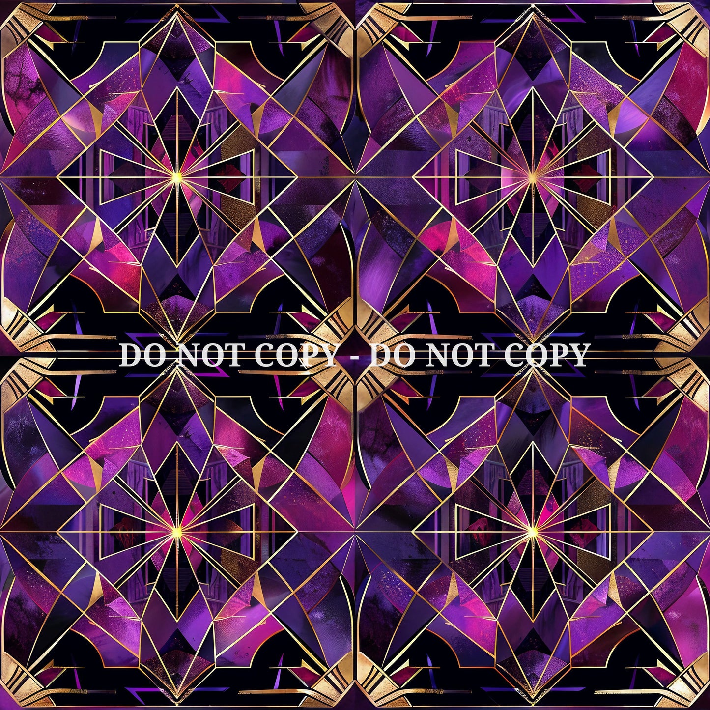 VIOLET ART DECO VINYL - MULTIPLE VARIATIONS