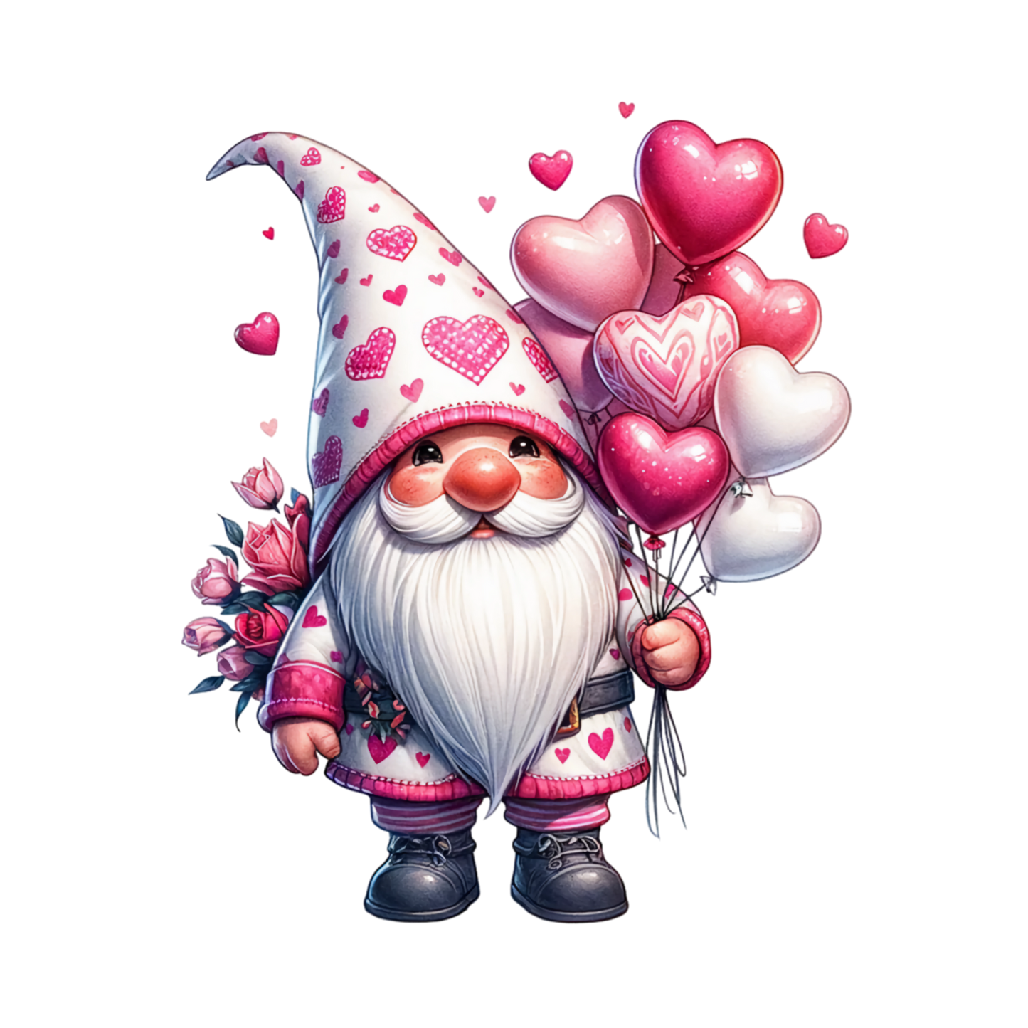 VALENTINE GNOMES - Decals