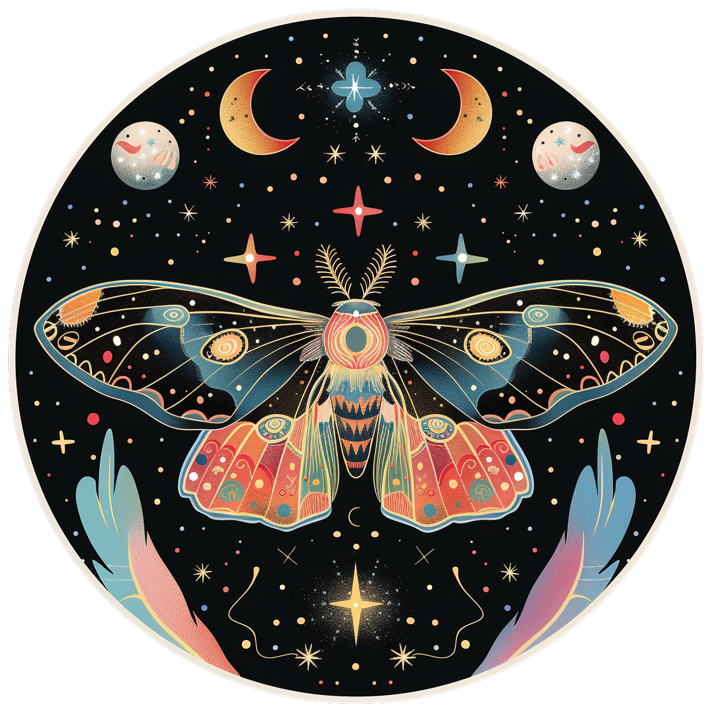 MOON MOTH - Decals