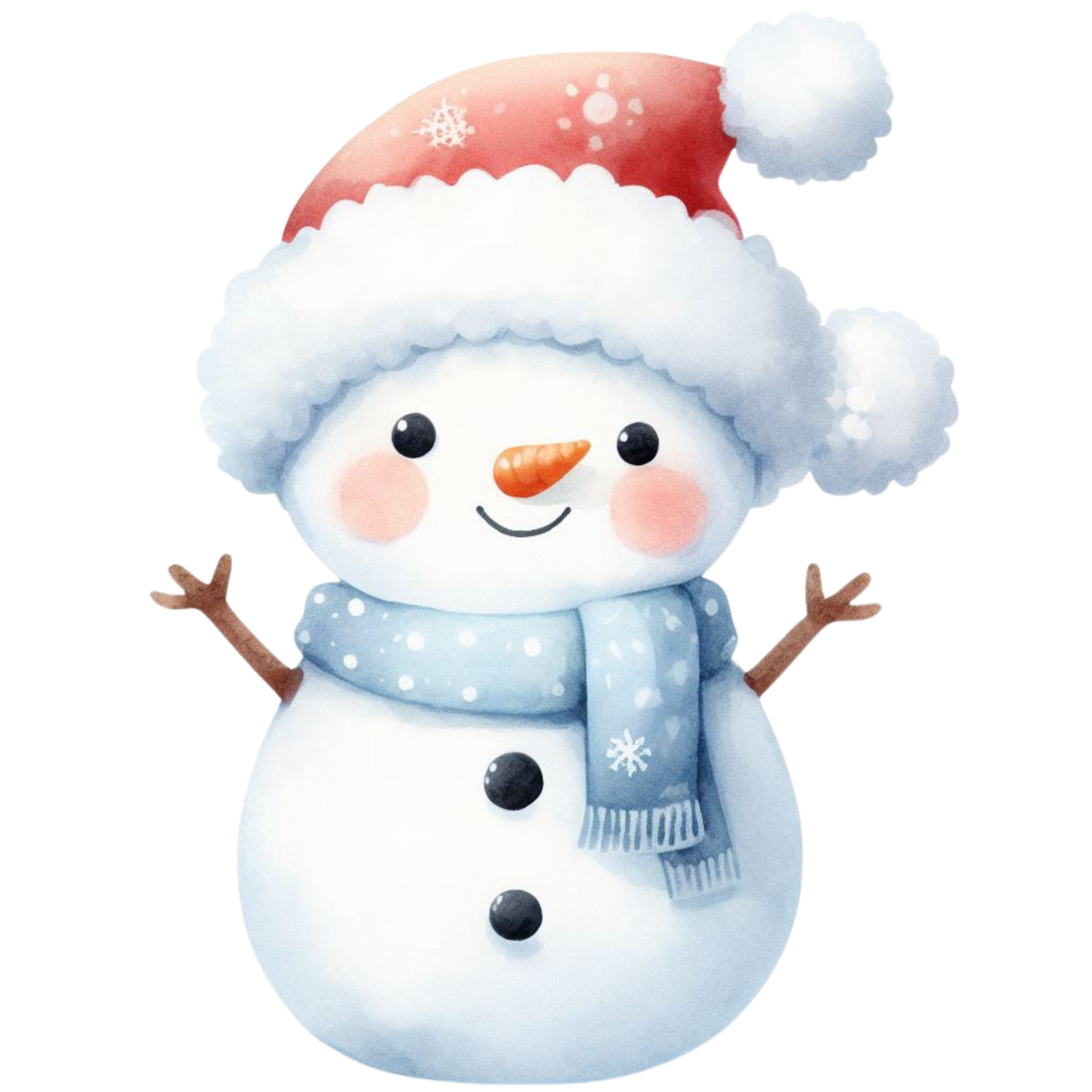 CUTE SNOWMEN - Decals