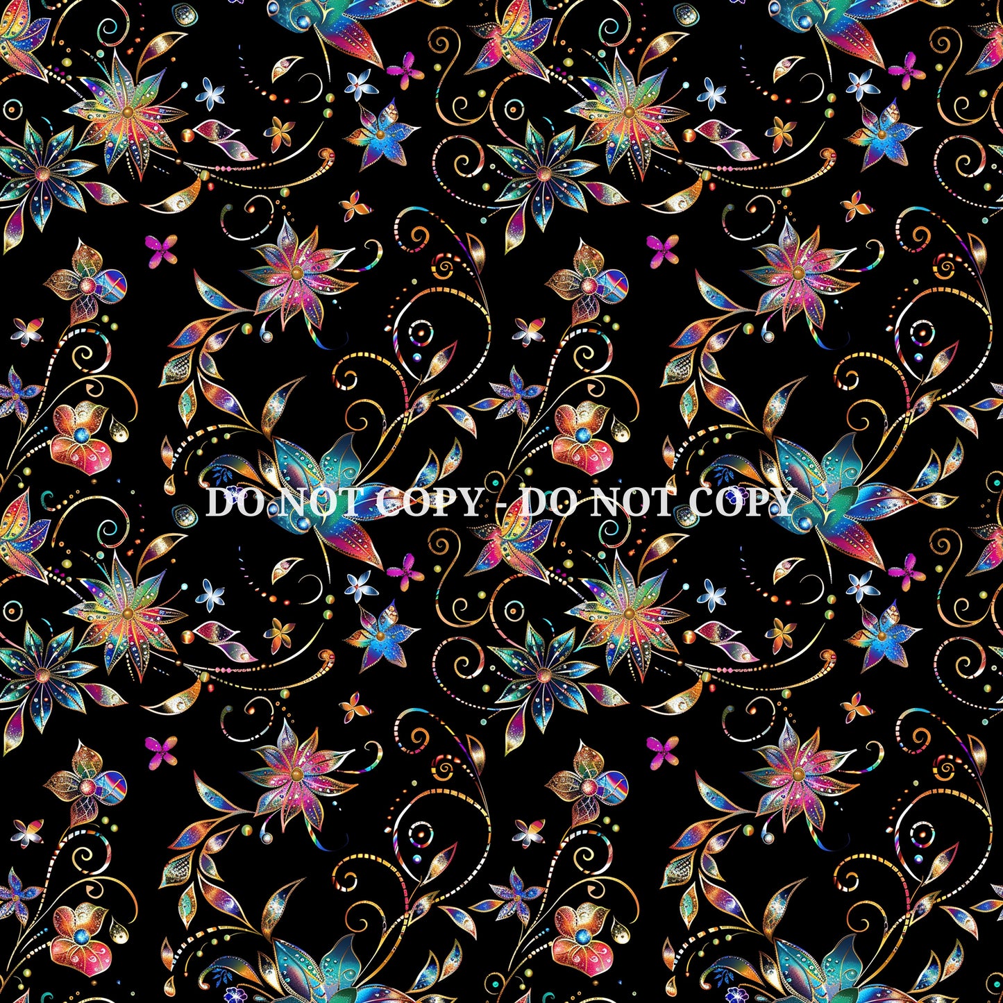 IRIDESCENT FLOWERS VINYL - MULTIPLE VARIATIONS