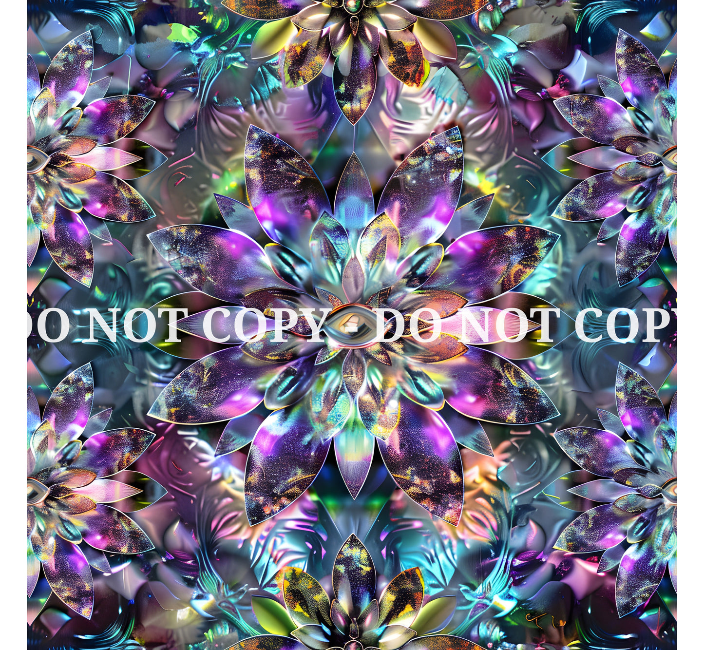 LUXE KALEIDOSCOPE PATTERN VINYL - MULTIPLE VARIATIONS