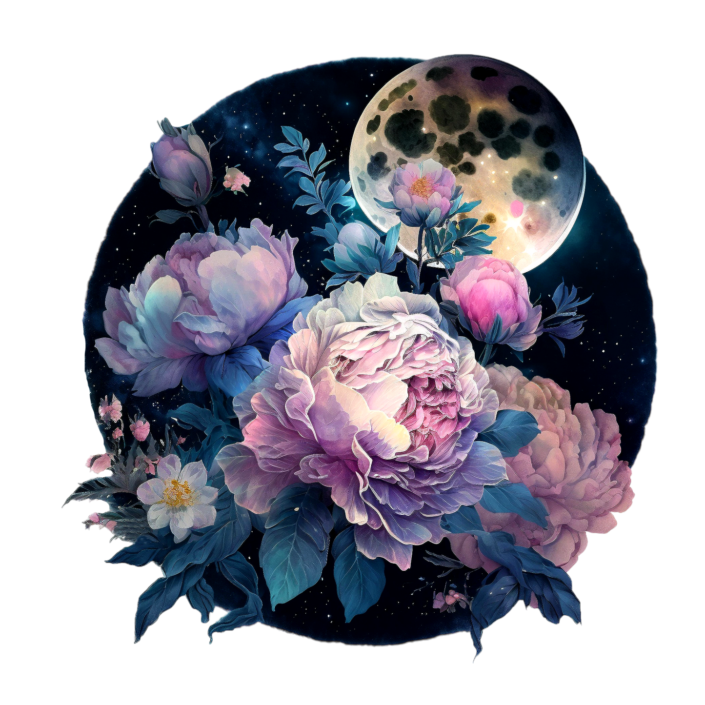 CELESTIAL PEONIES - Decals