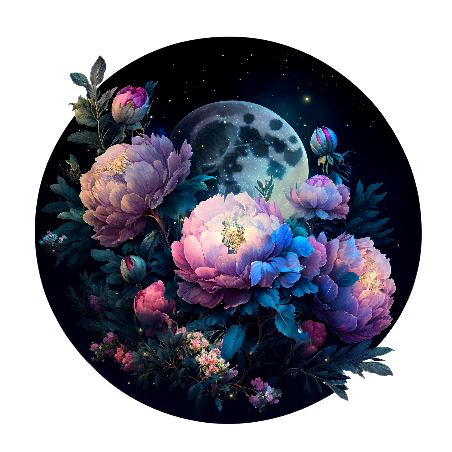 CELESTIAL PEONIES - Decals