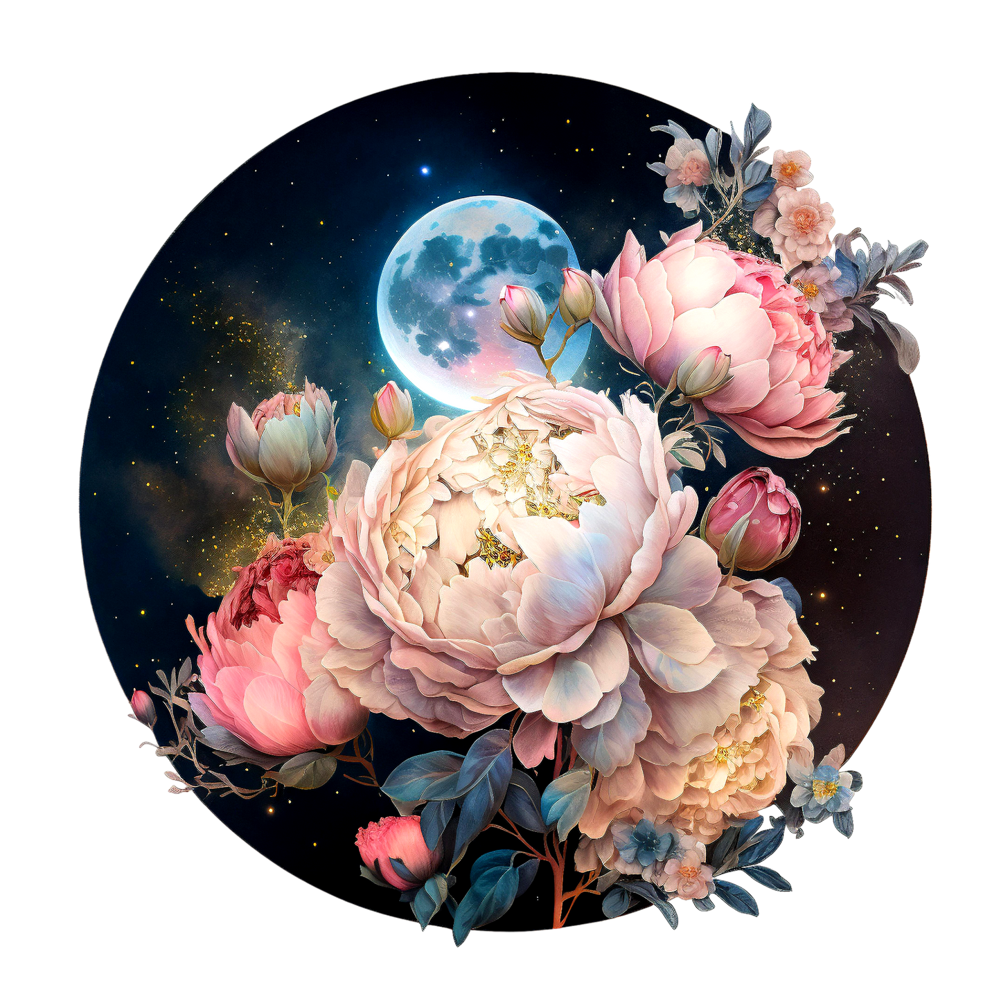 CELESTIAL PEONIES - Decals