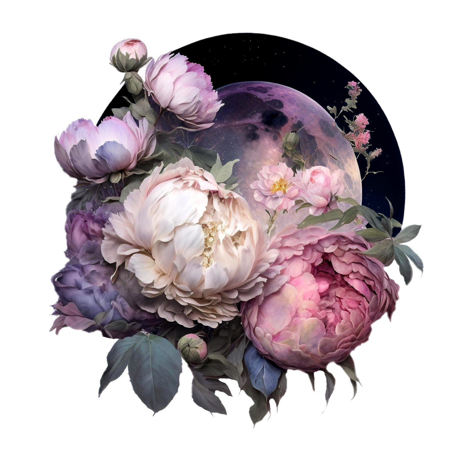 CELESTIAL PEONIES - Decals