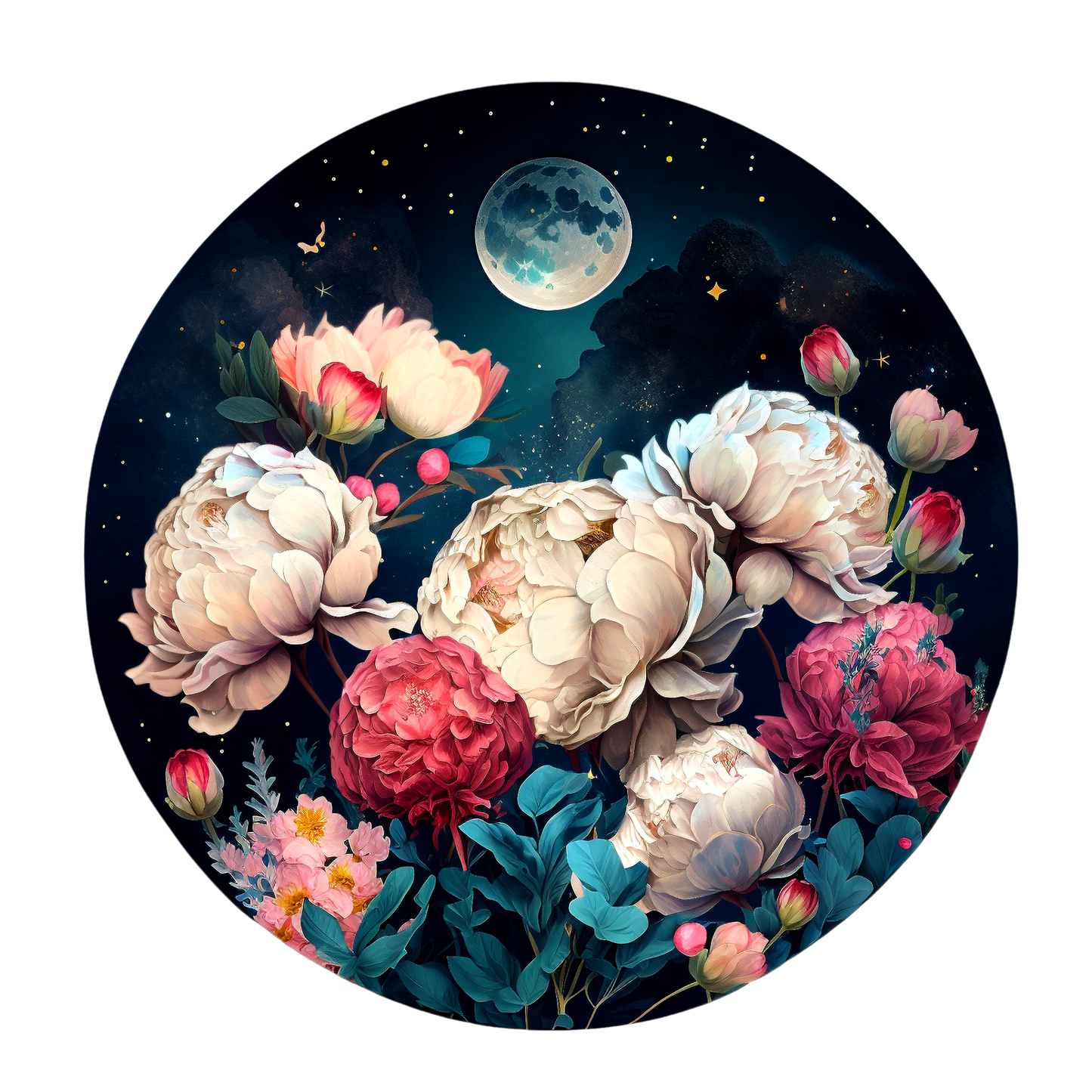 CELESTIAL PEONIES - Decals