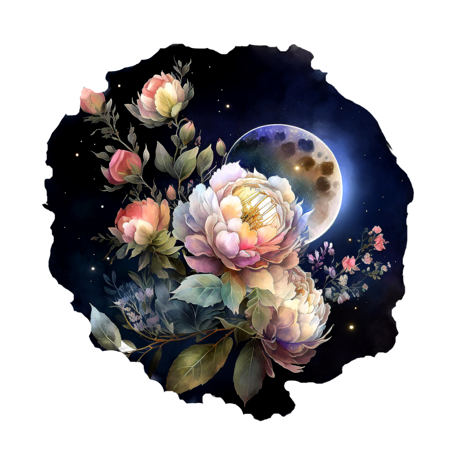 CELESTIAL PEONIES - Decals