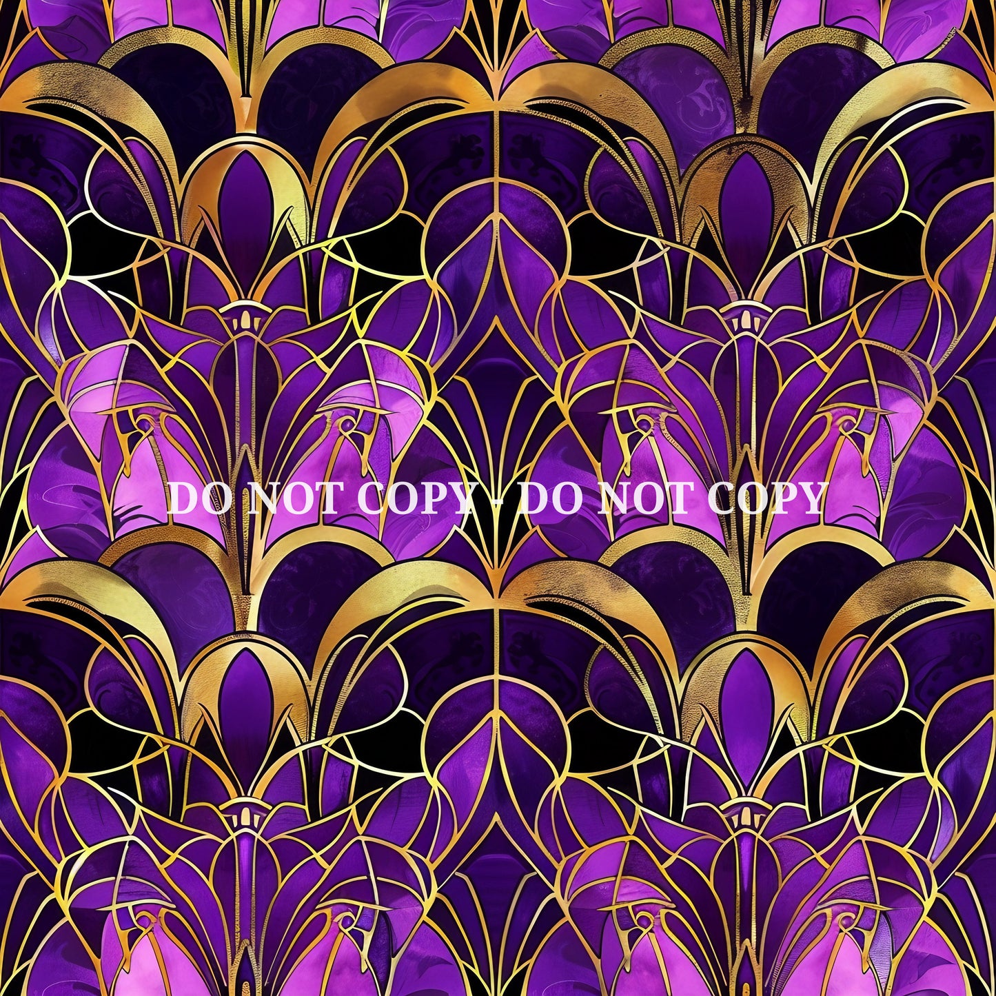 VIOLET ART DECO VINYL - MULTIPLE VARIATIONS
