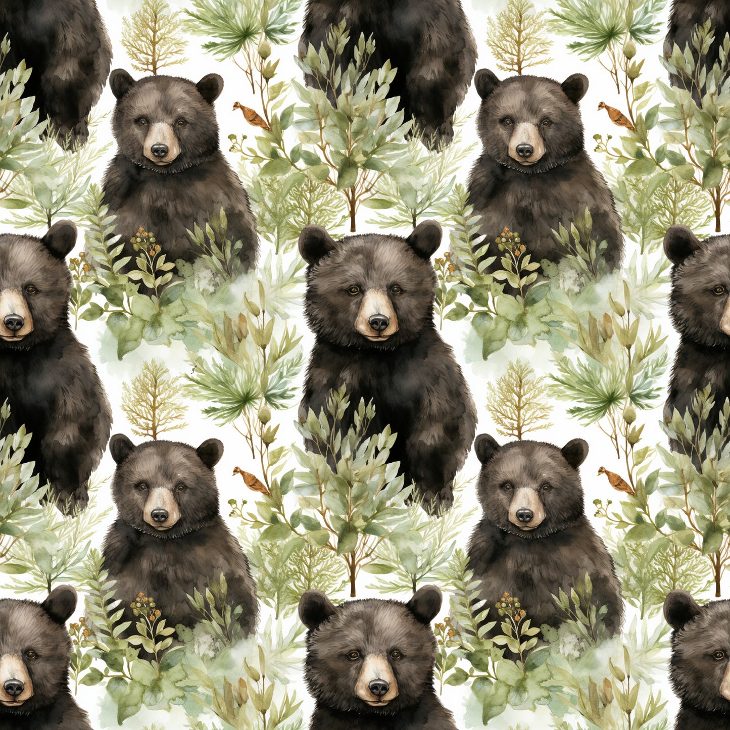 WOODLAND ANIMALS VINYL - MULTIPLE VARIATIONS