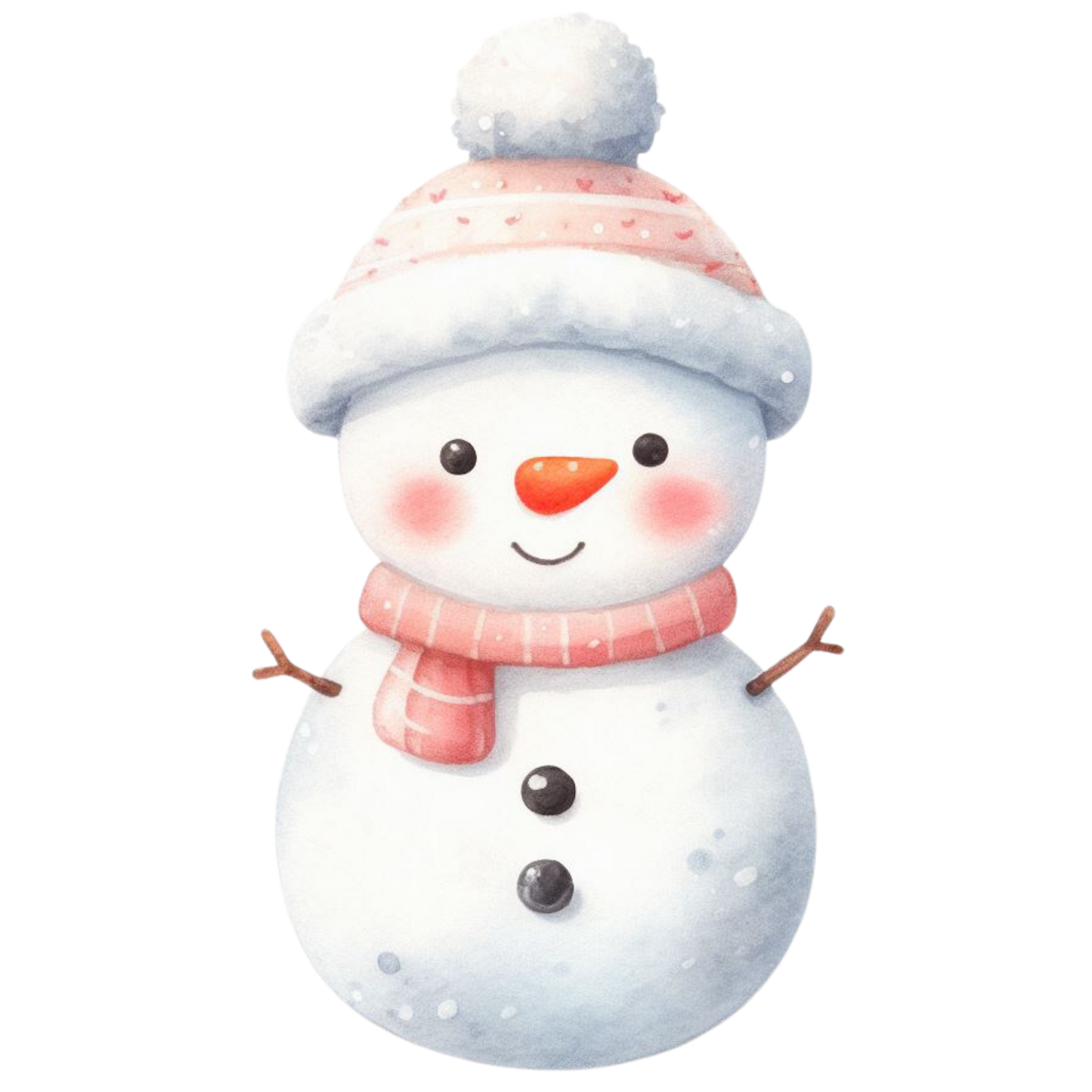 CUTE SNOWMEN - Decals