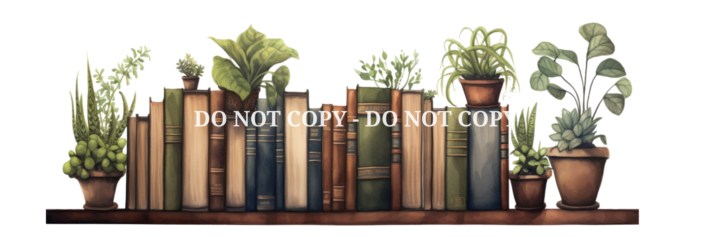 BOOK BORDERS - Decals