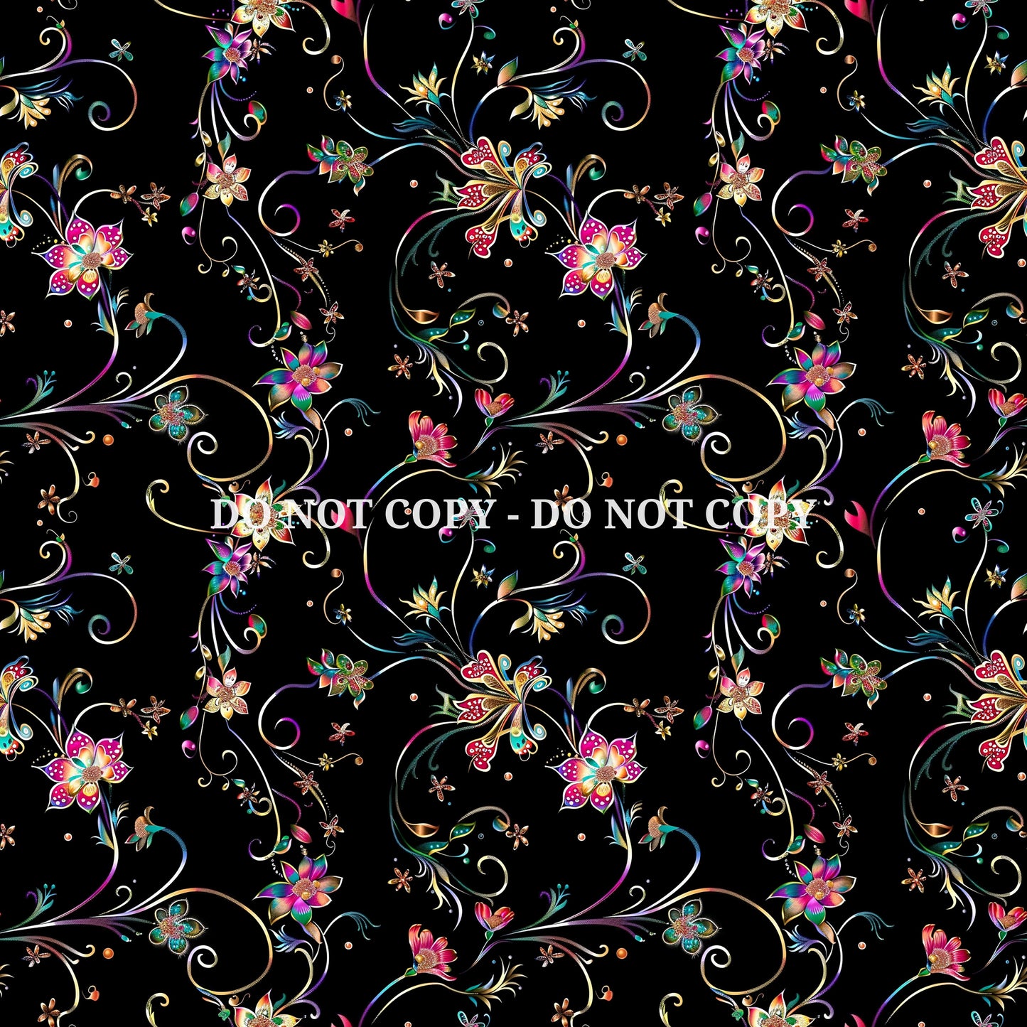 IRIDESCENT FLOWERS VINYL - MULTIPLE VARIATIONS