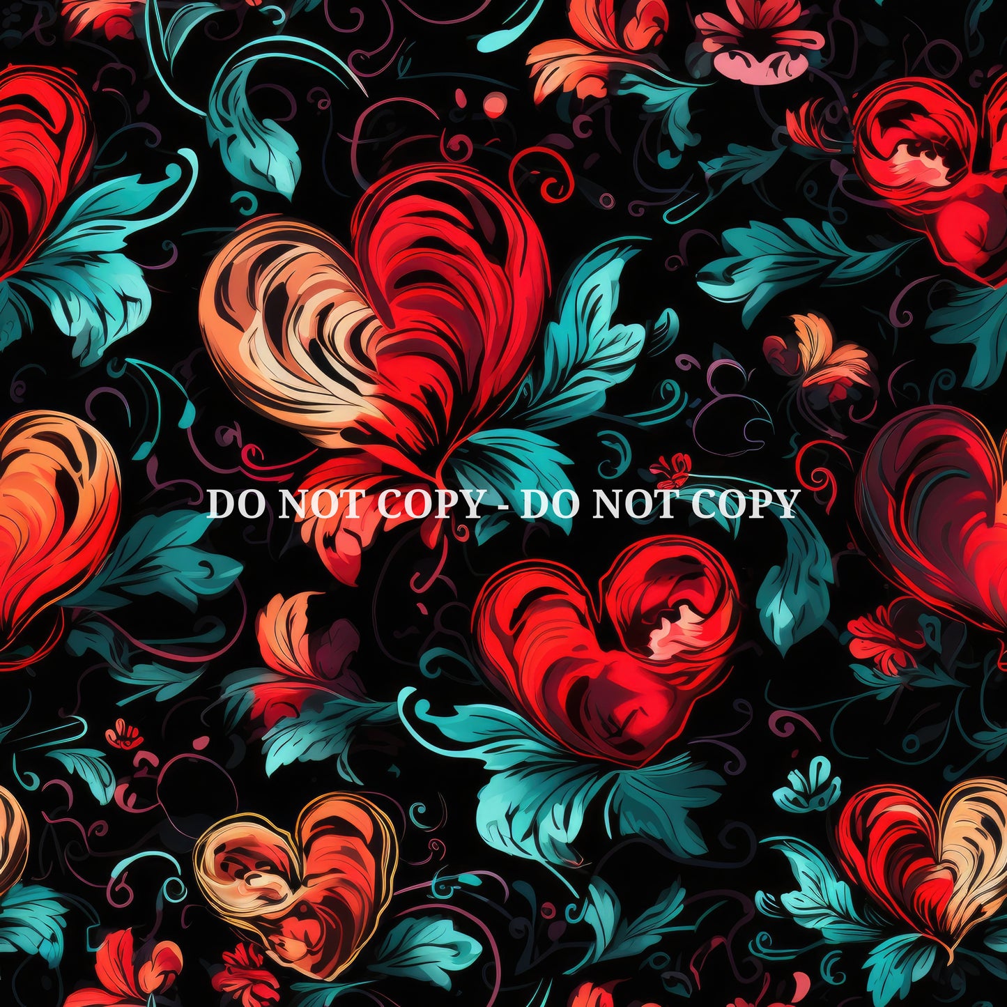 TATTOO HEARTS VINYL - MULTIPLE VARIATIONS