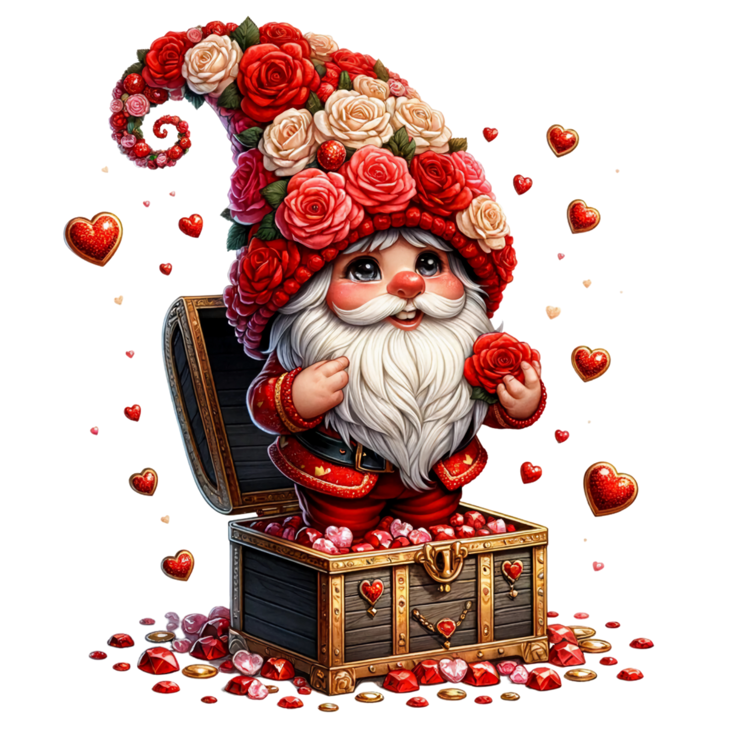 VALENTINE GNOMES - Decals