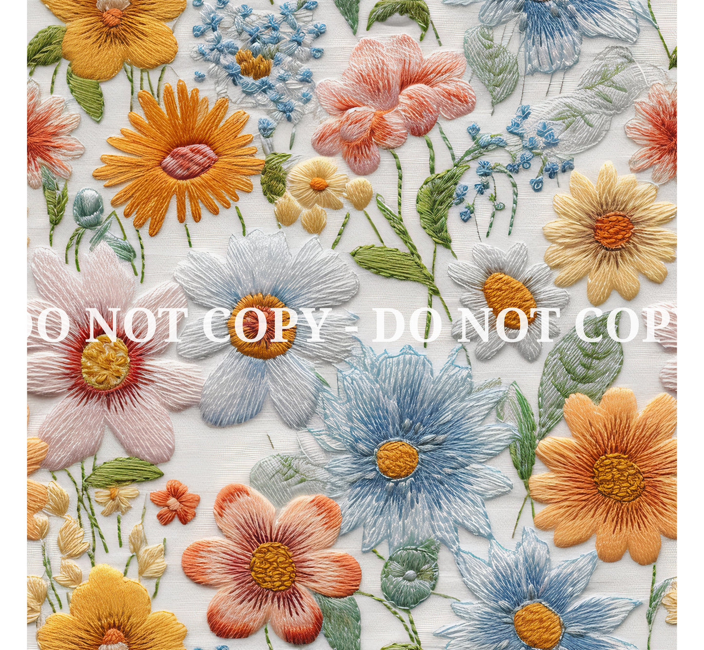 EMBROIDERY - MULTIPLE VARIATIONS