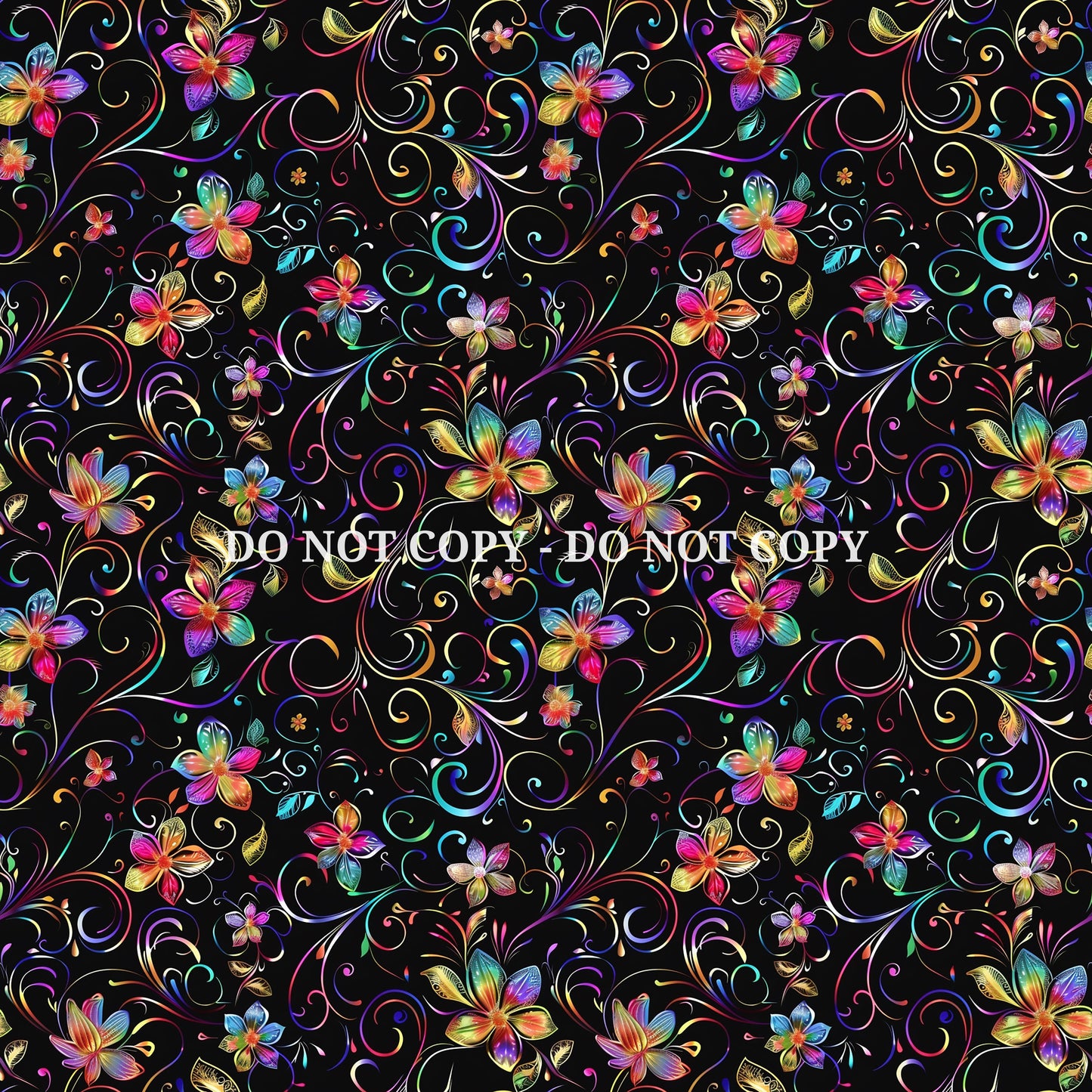 IRIDESCENT FLOWERS VINYL - MULTIPLE VARIATIONS