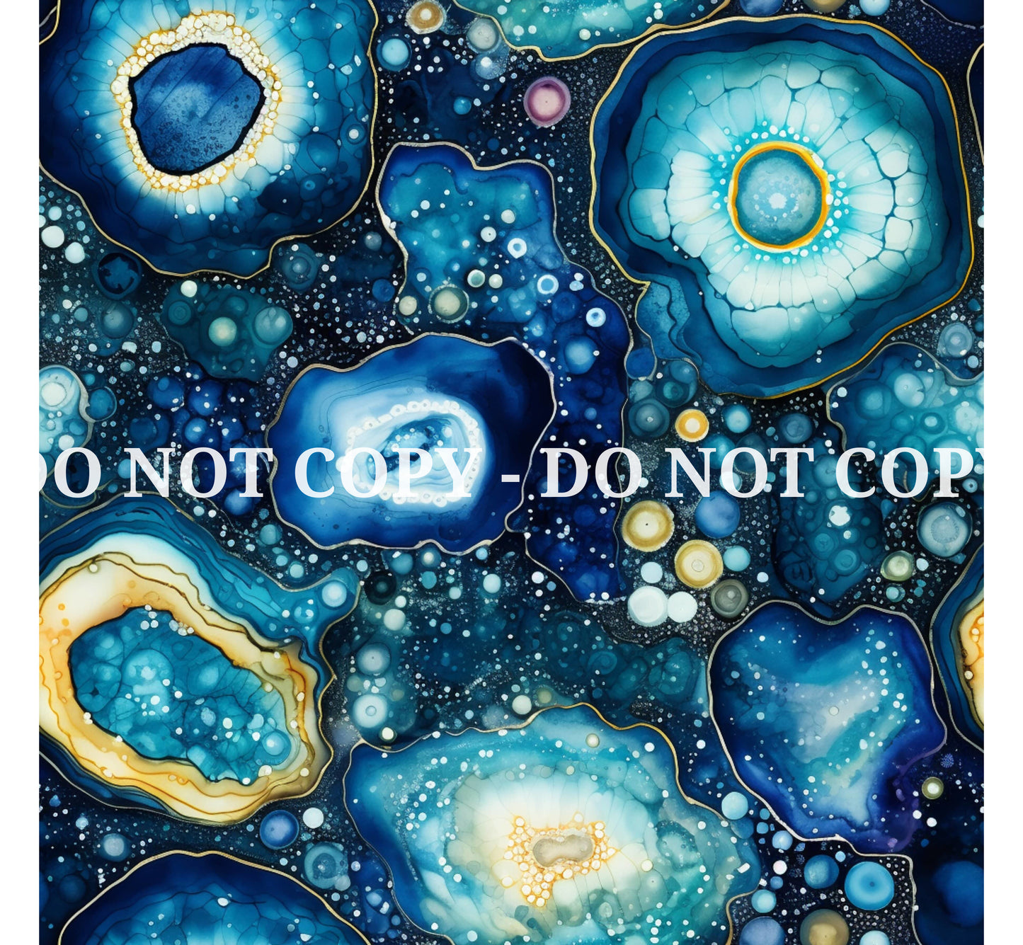 WATERCOLOR GEODE VINYL - MULTIPLE VARIATIONS