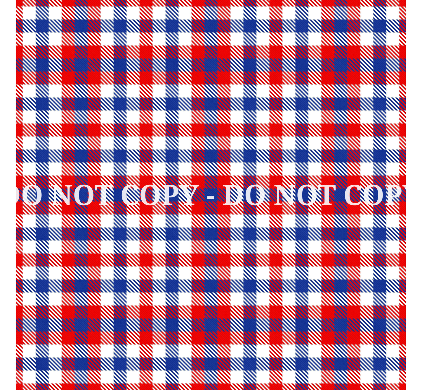 PATRIOTIC PLAID PATTERN VINYL - MULTIPLE VARIATIONS