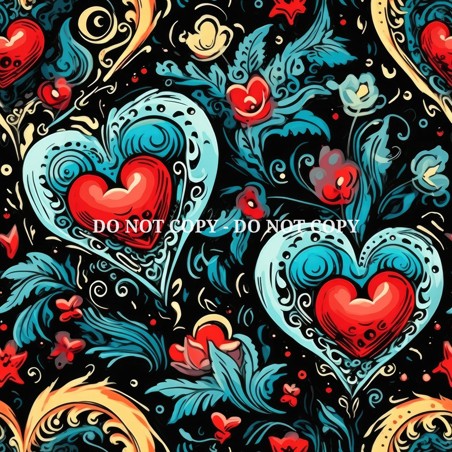TATTOO HEARTS VINYL - MULTIPLE VARIATIONS