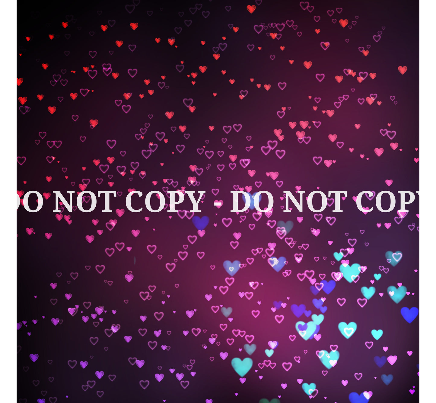 BOKEH VALENTINE VINYL - MULTIPLE VARIATIONS