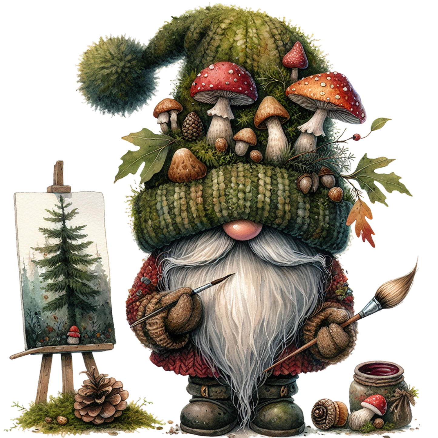 MUSHROOM GNOMES - Decals