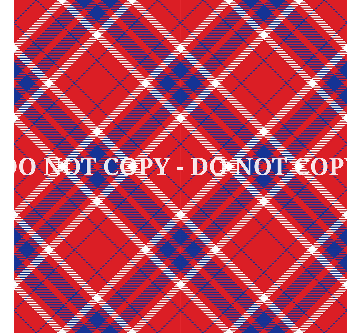 PATRIOTIC PLAID PATTERN VINYL - MULTIPLE VARIATIONS