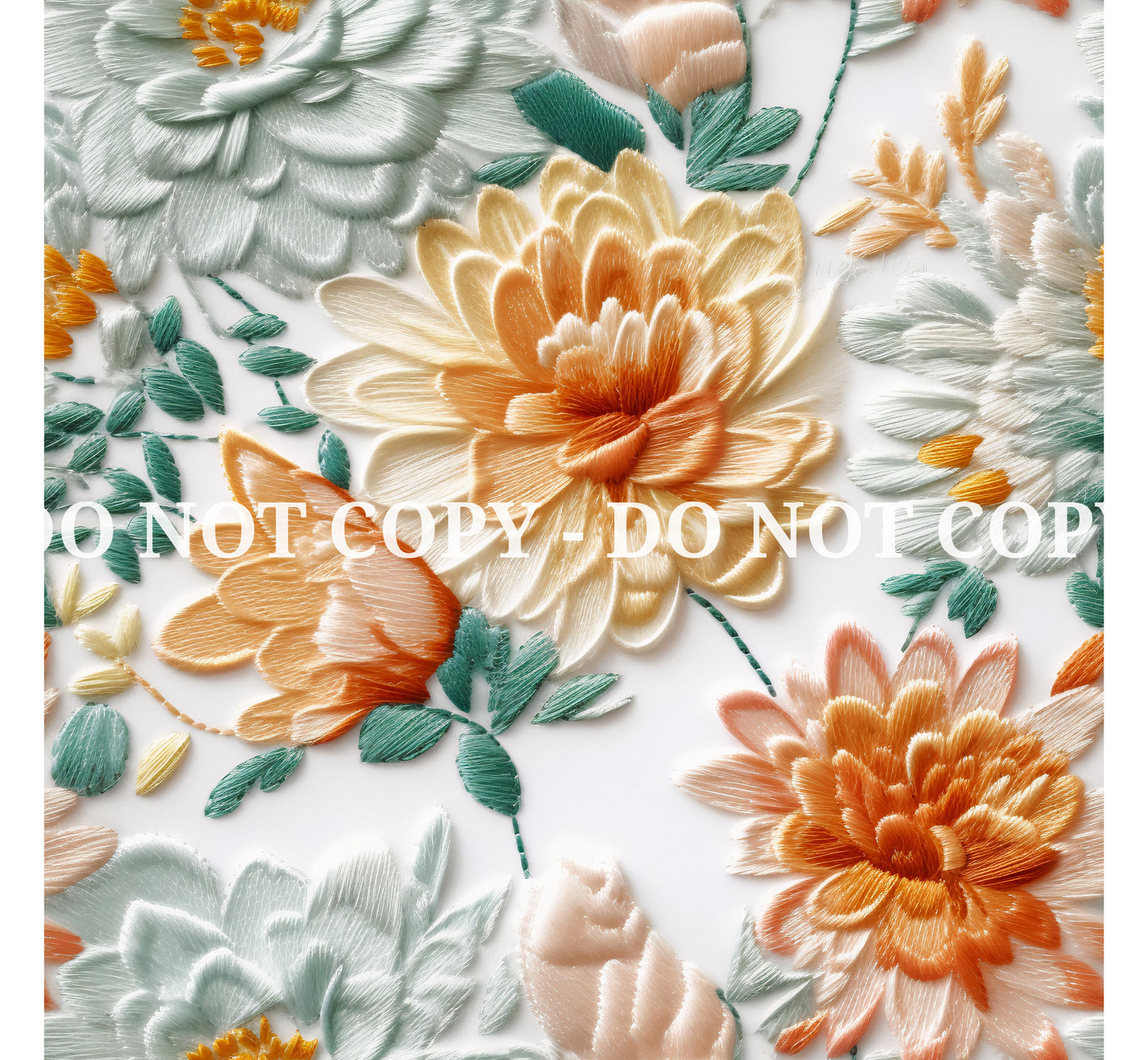 EMBROIDERY - MULTIPLE VARIATIONS
