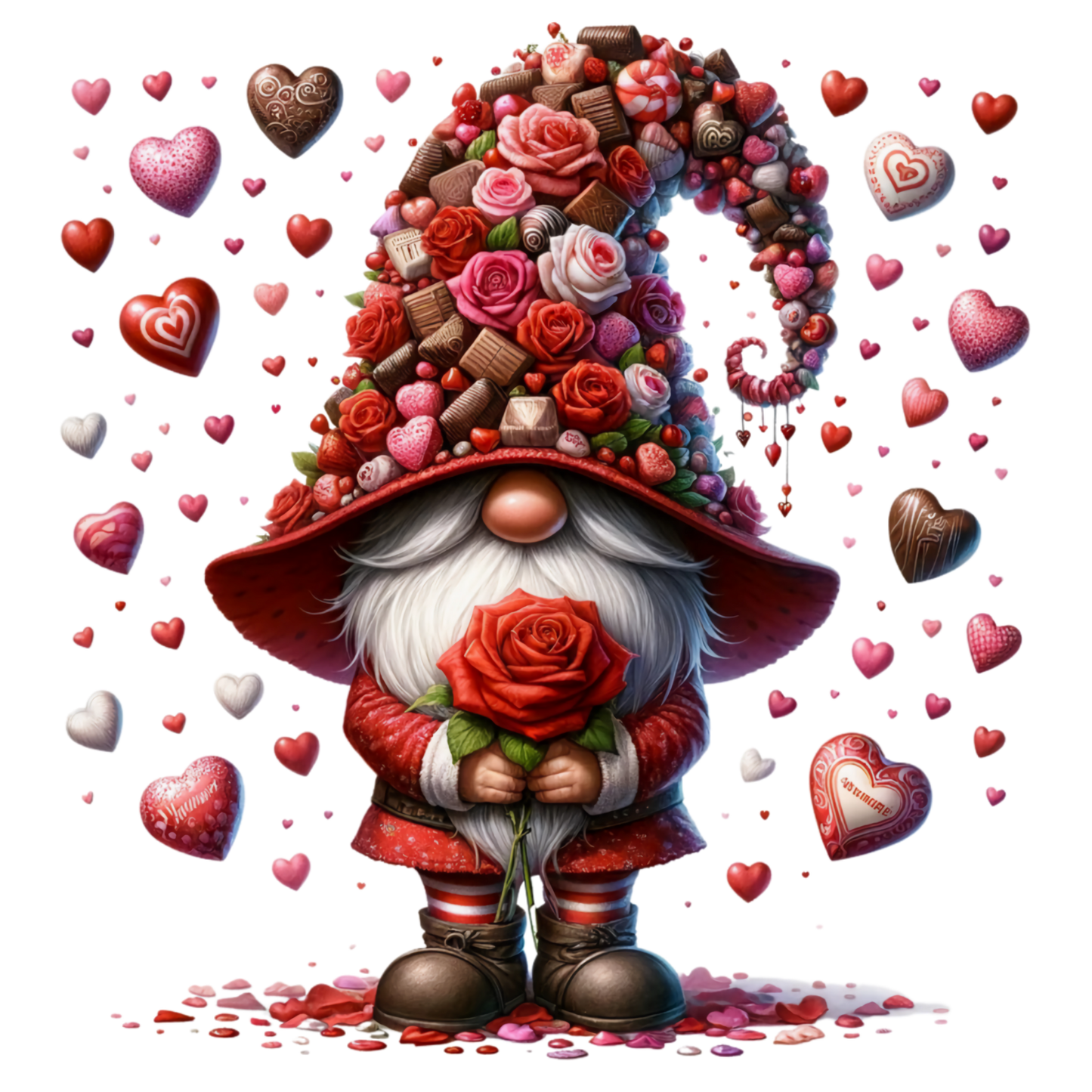 VALENTINE GNOMES - Decals