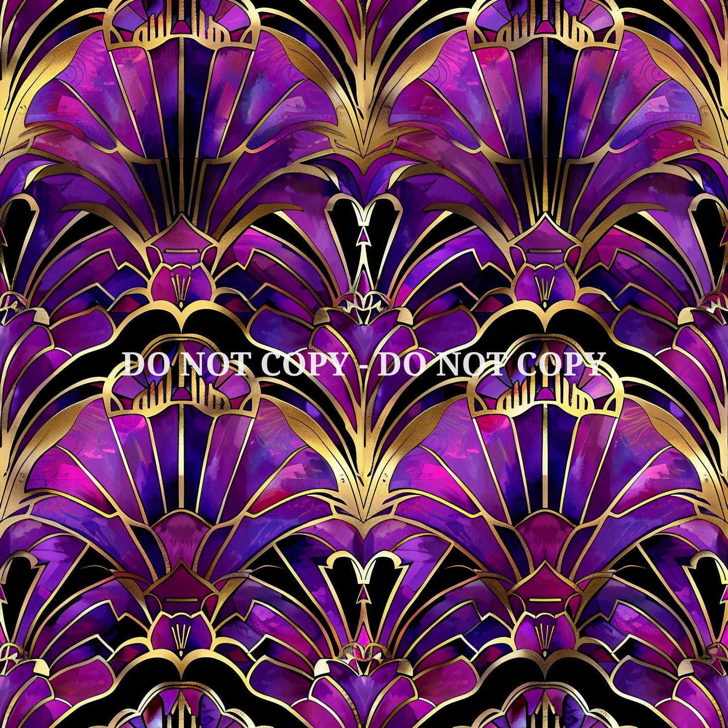 VIOLET ART DECO VINYL - MULTIPLE VARIATIONS