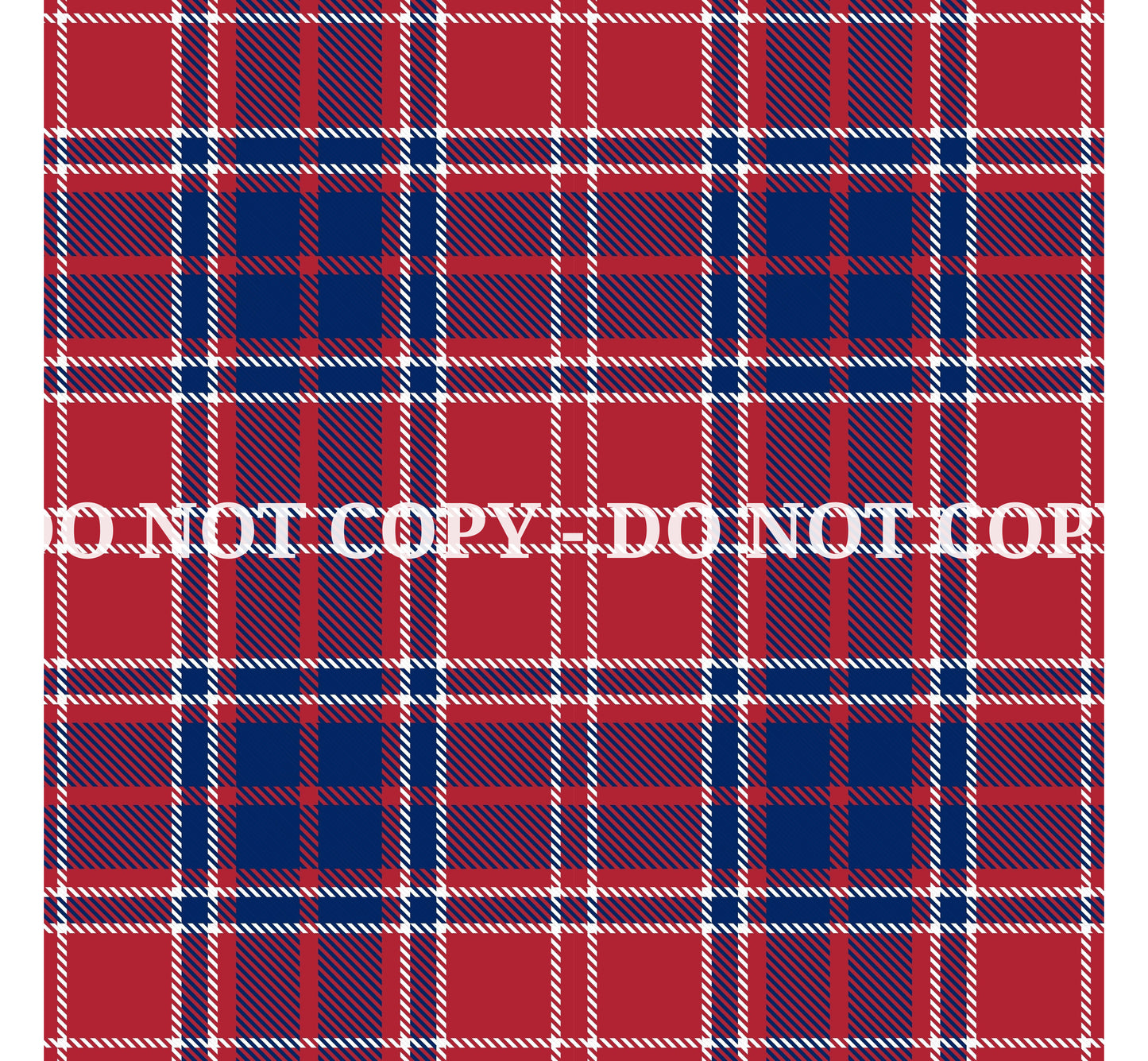 PATRIOTIC PLAID PATTERN VINYL - MULTIPLE VARIATIONS