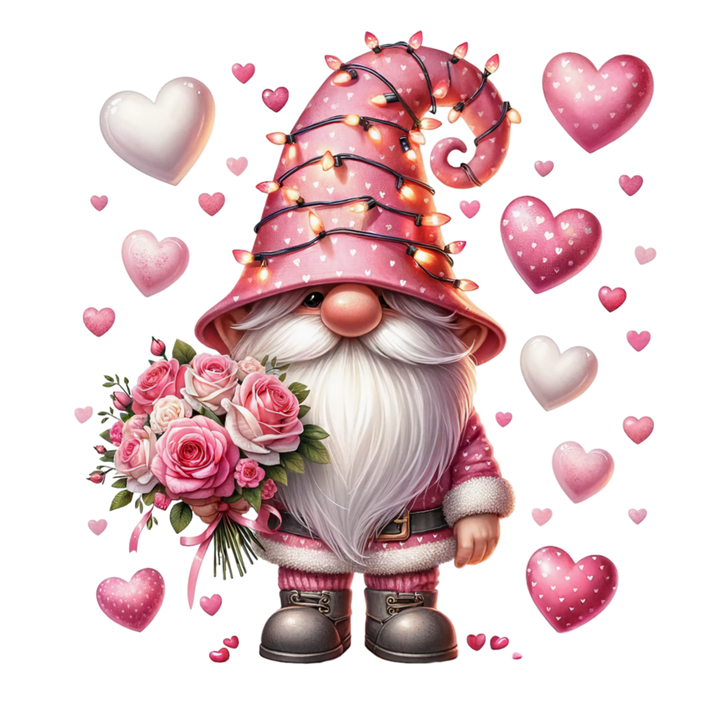 VALENTINE GNOMES - Decals