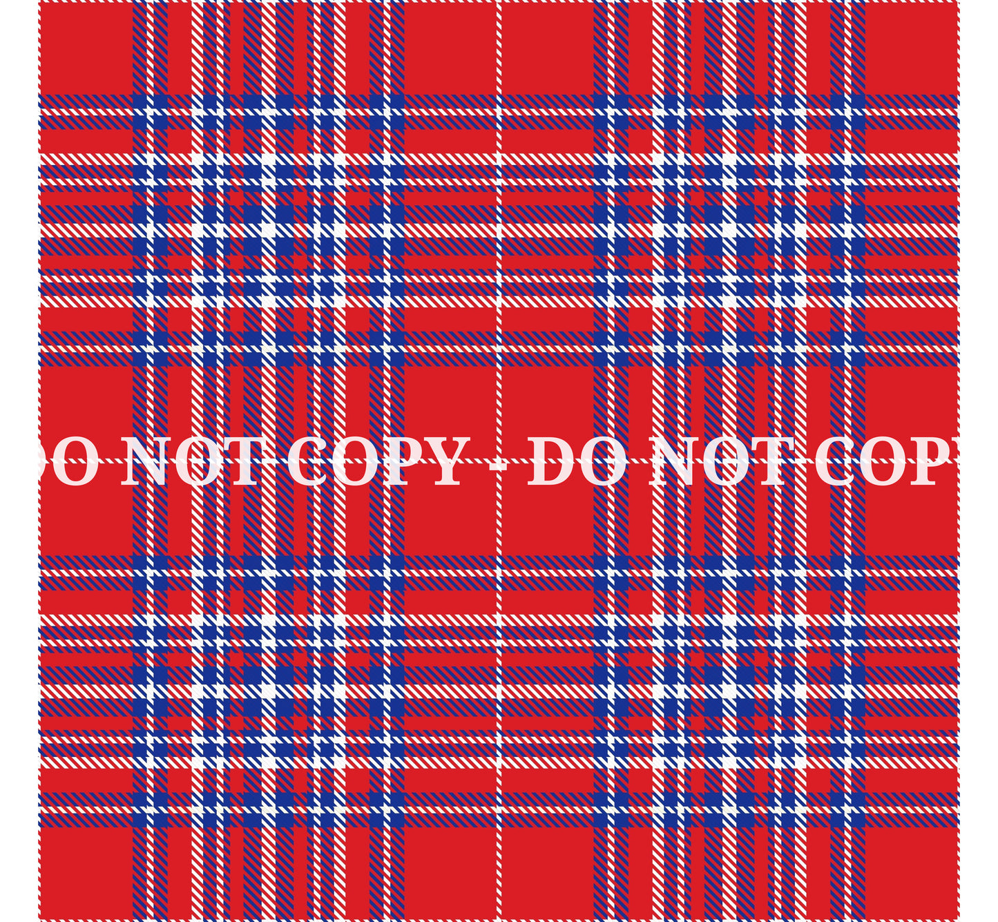 PATRIOTIC PLAID PATTERN VINYL - MULTIPLE VARIATIONS