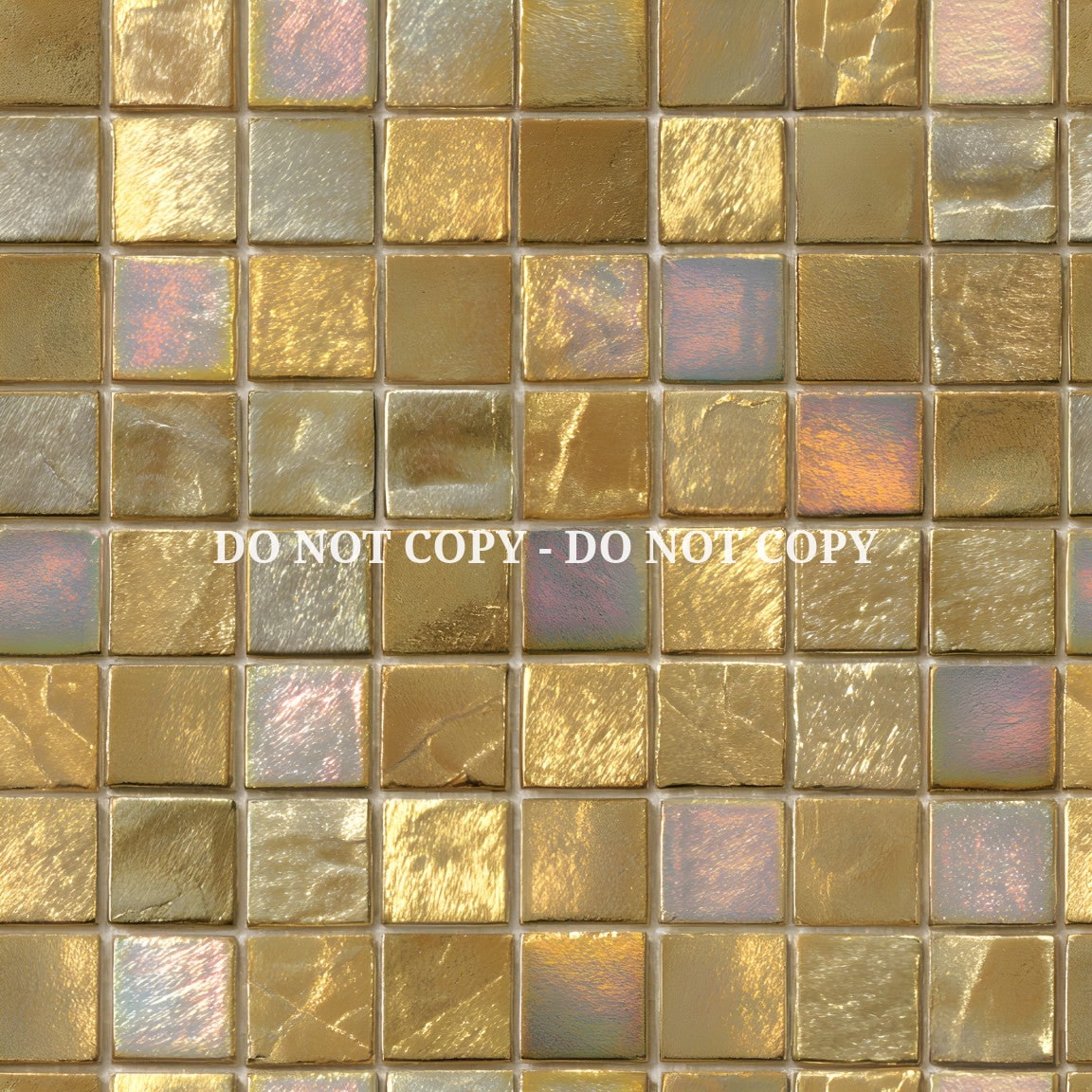 IRIDESCENT MOSAIC TILES - MULTIPLE VARIATIONS
