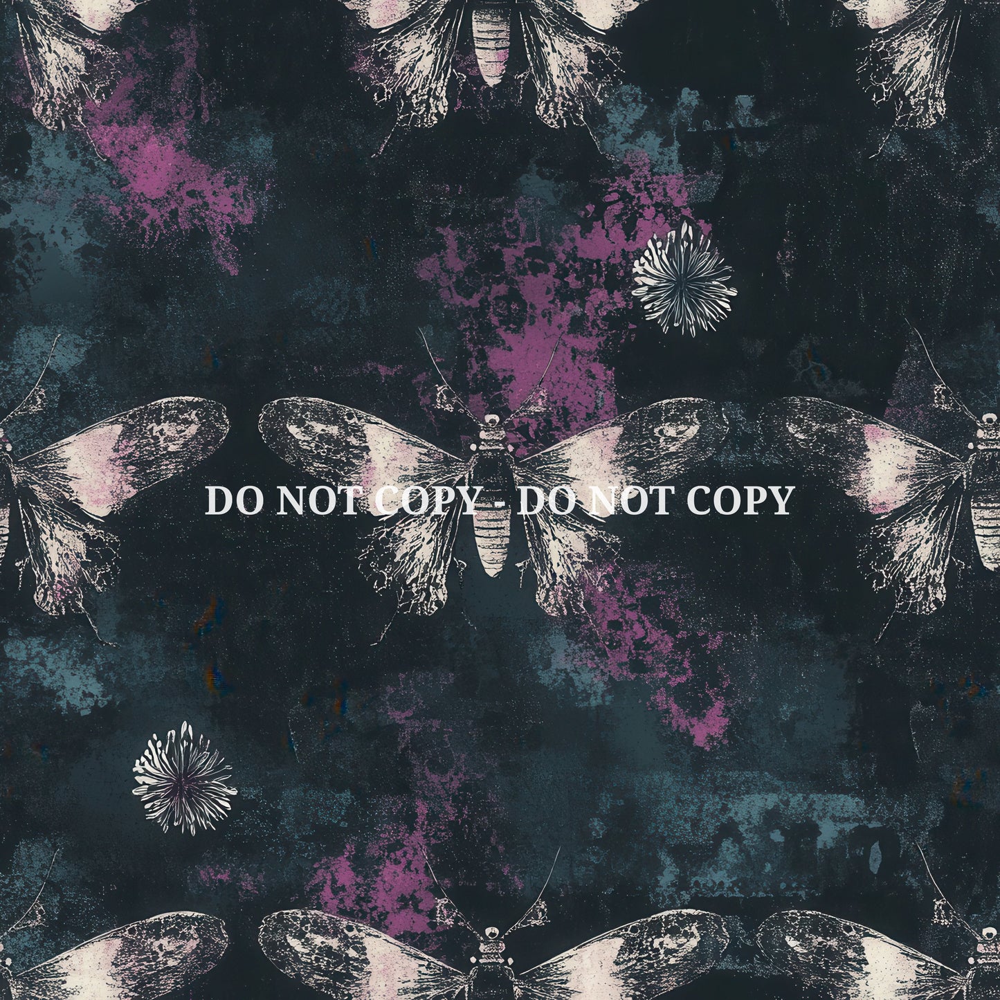 GRUNGE NOIR BUTTERFLIES - MULTIPLE VARIATIONS