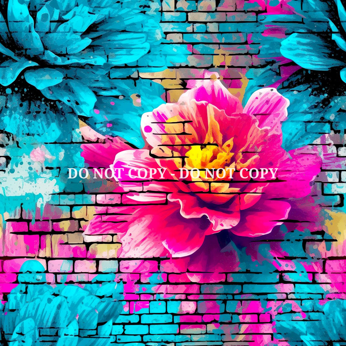 GRAFFTI FLORAL VINYL - MULTIPLE VARIATIONS