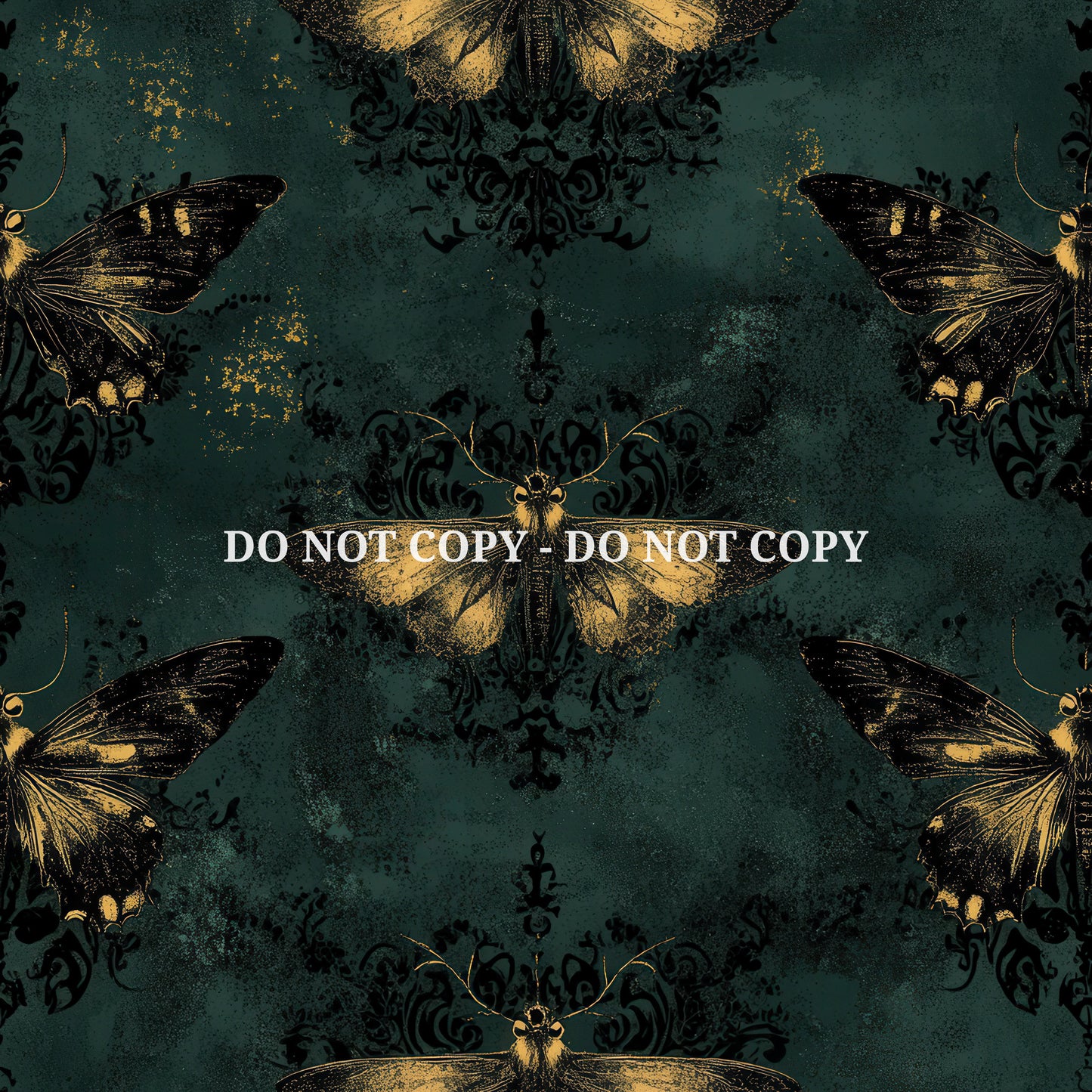 GRUNGE EMERLAND BUTTERFLIES - MULTIPLE VARIATIONS