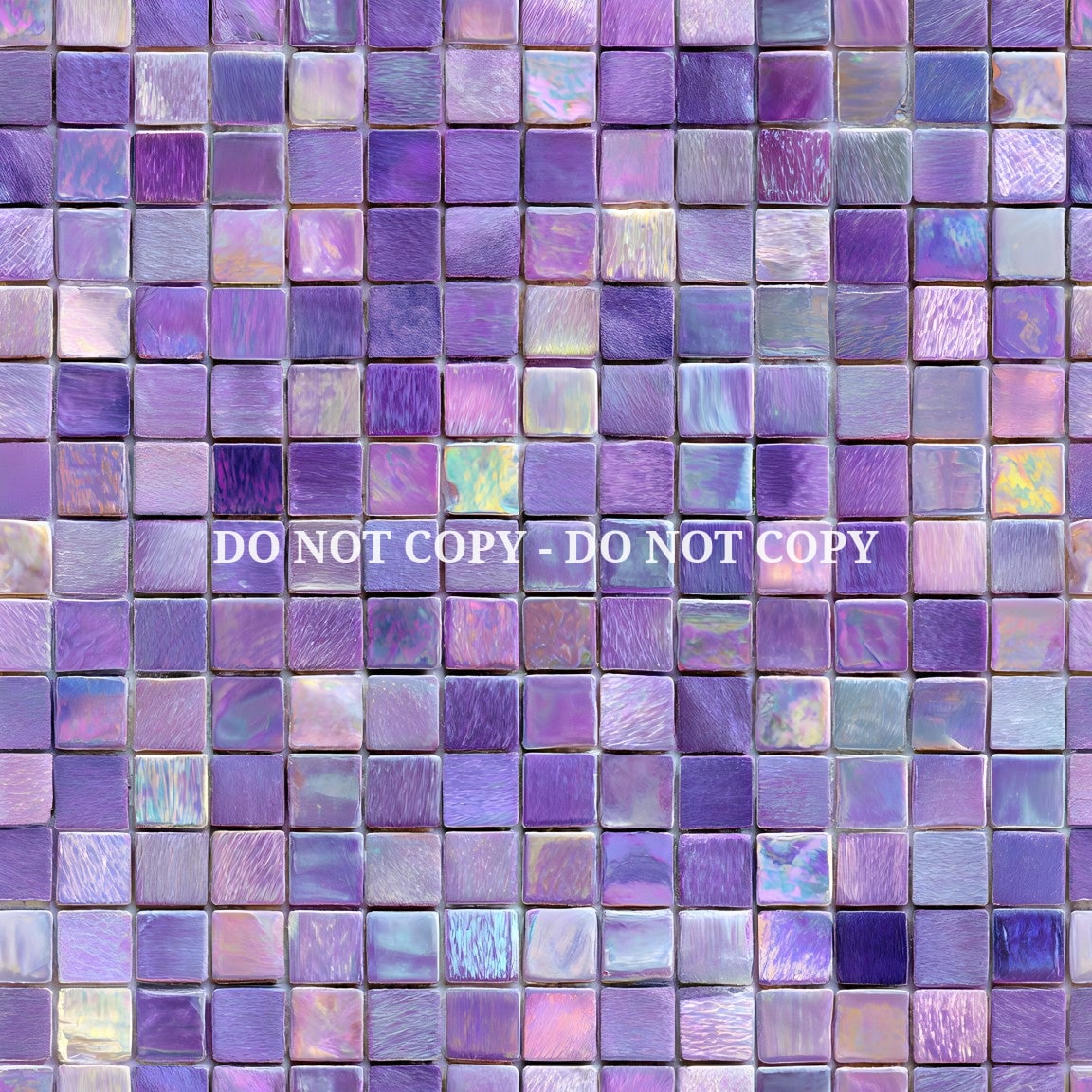 IRIDESCENT MOSAIC TILES - MULTIPLE VARIATIONS