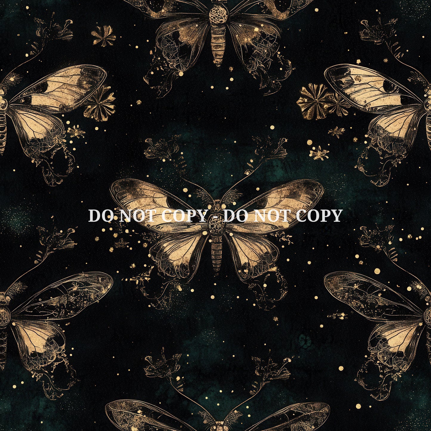 GRUNGE EMERLAND BUTTERFLIES - MULTIPLE VARIATIONS