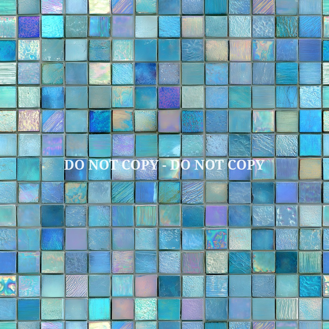 IRIDESCENT MOSAIC TILES - MULTIPLE VARIATIONS