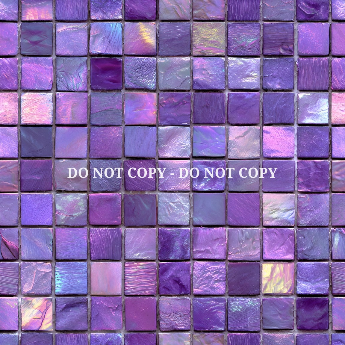 IRIDESCENT MOSAIC TILES - MULTIPLE VARIATIONS