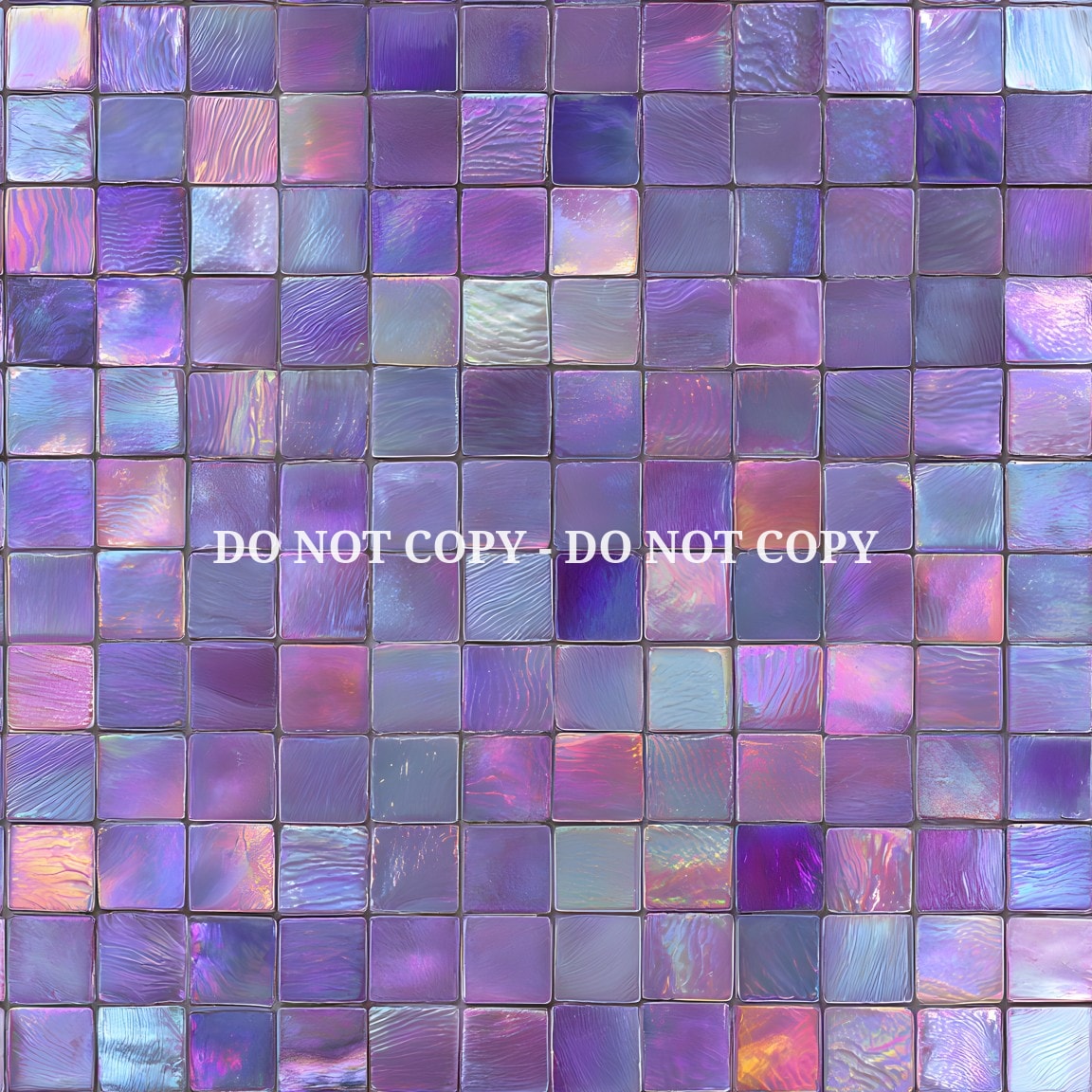 IRIDESCENT MOSAIC TILES - MULTIPLE VARIATIONS