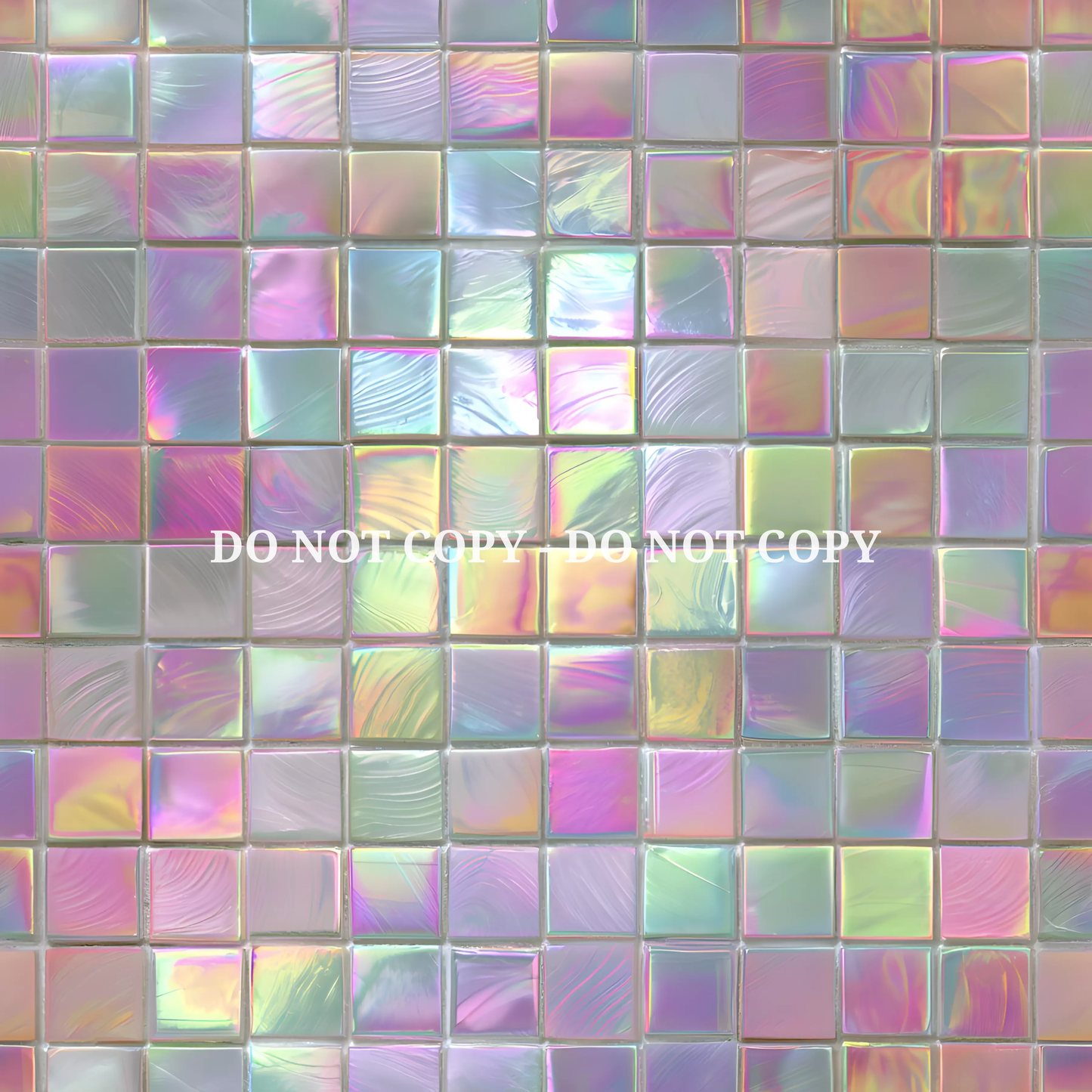 IRIDESCENT MOSAIC TILES - MULTIPLE VARIATIONS
