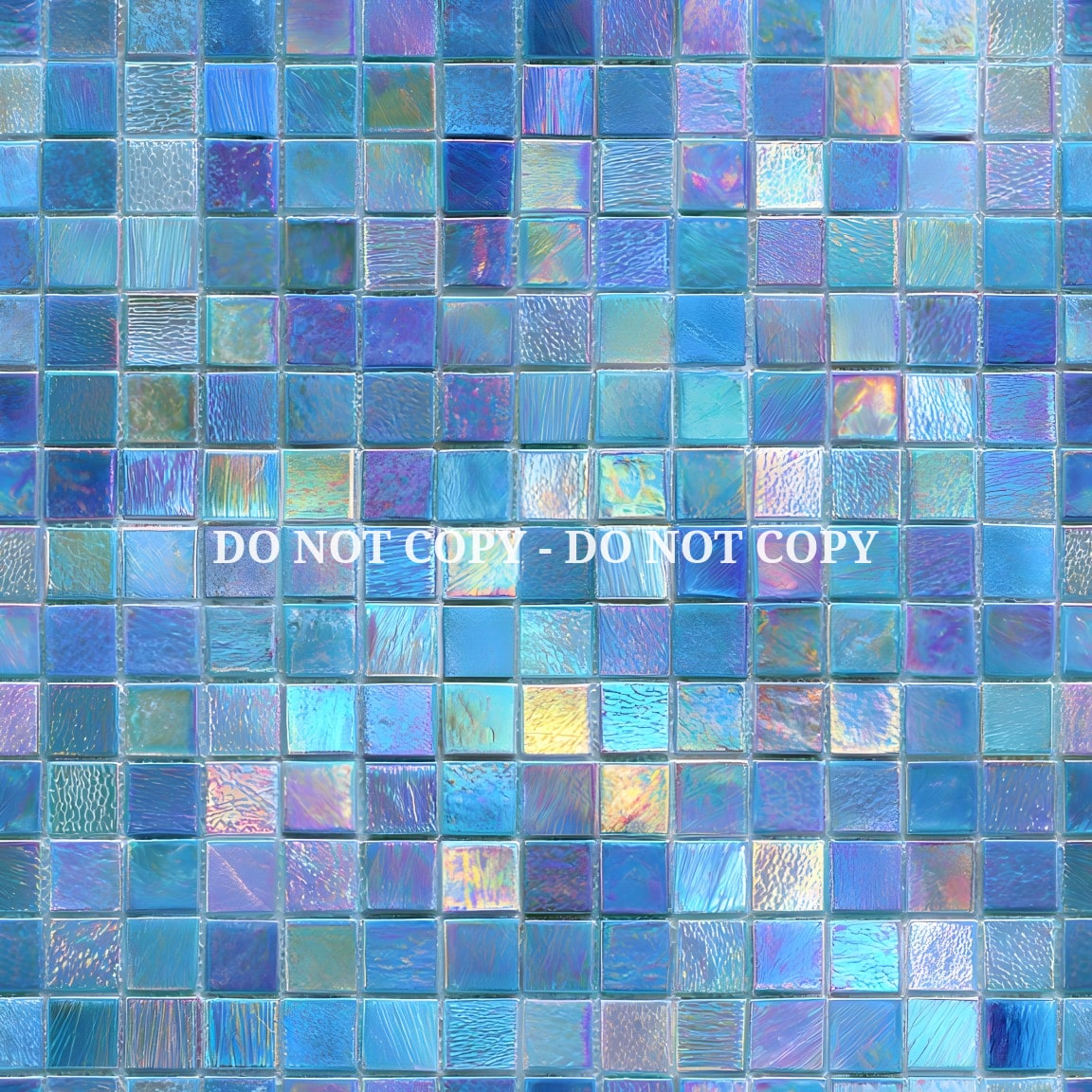 IRIDESCENT MOSAIC TILES - MULTIPLE VARIATIONS