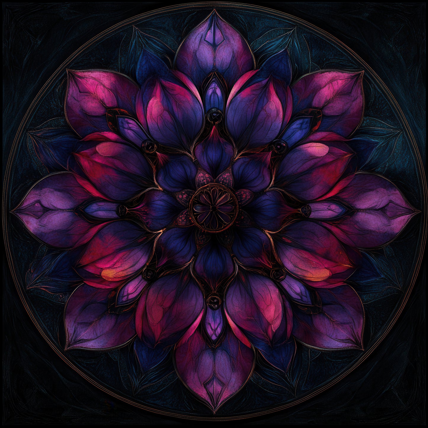 DARK MANDALAS VINYL - MULTIPLE VARIATIONS